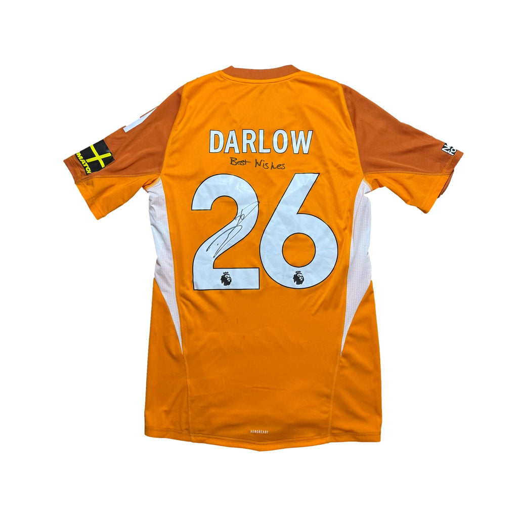 Leeds United GK Shirt 2025 - 2026 (L) Darlow 26 Match Issue/ Worn + Signed