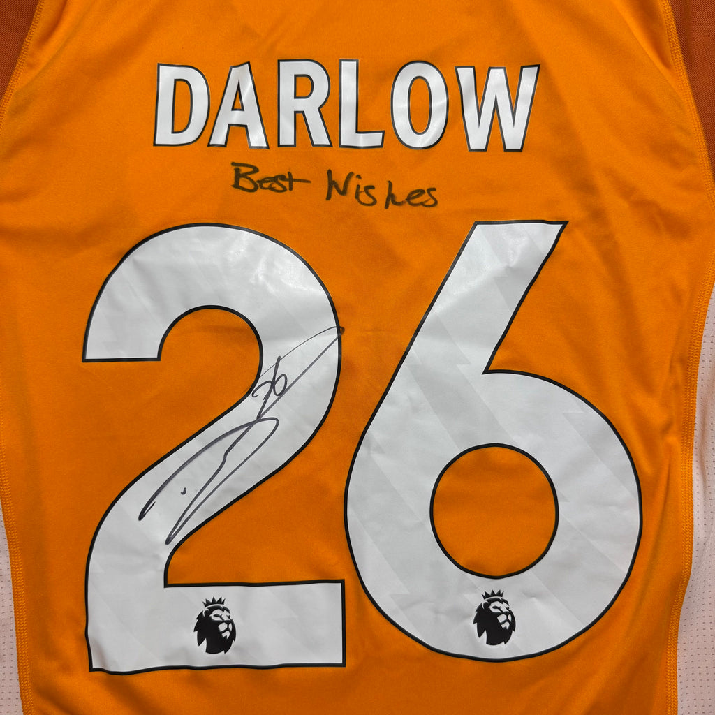 Leeds United GK Shirt 2025 - 2026 (L) Darlow 26 Match Issue/ Worn + Signed