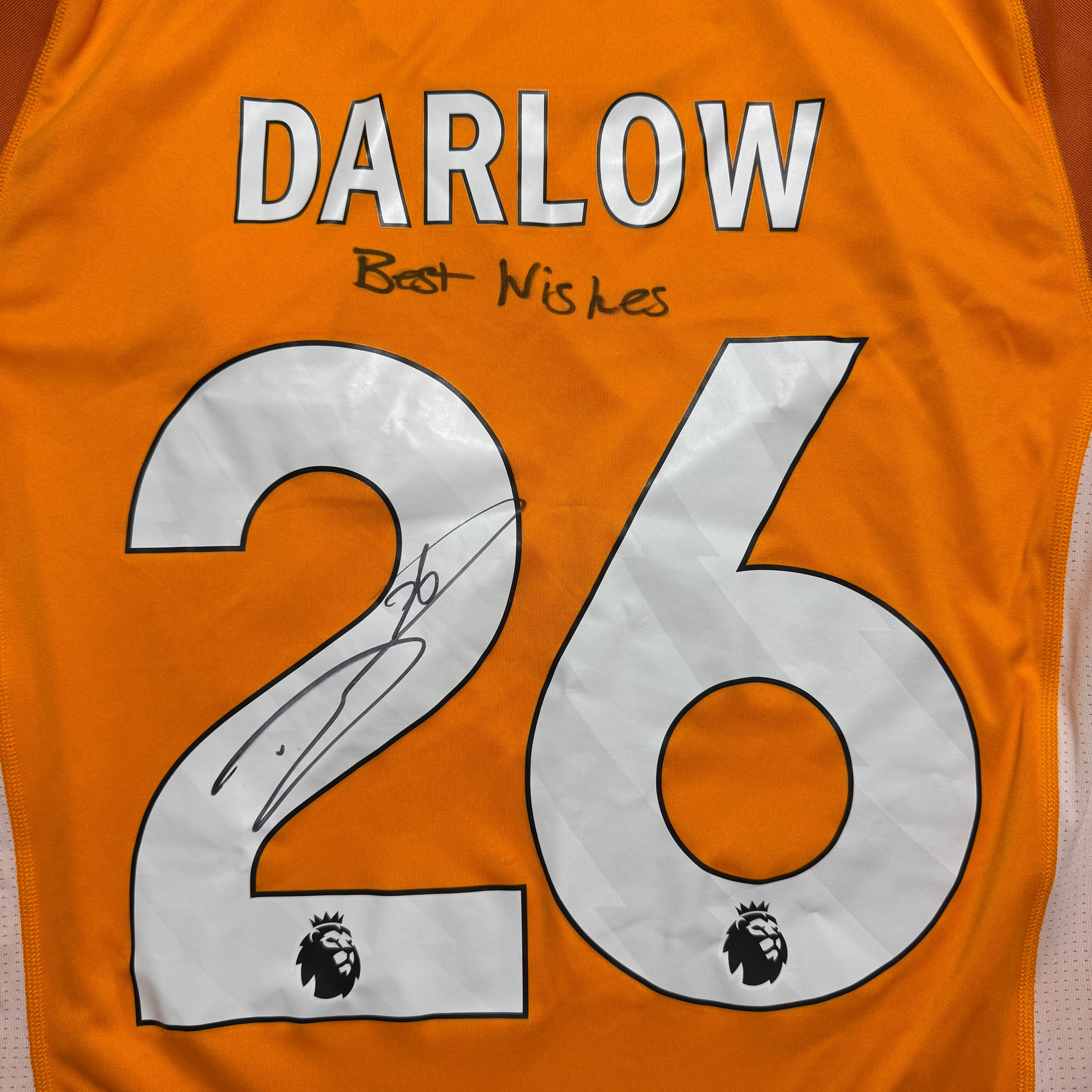 Leeds United GK Shirt 2025 - 2026 (L) Darlow 26 Match Issue/ Worn + Signed