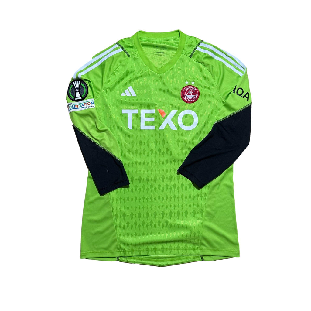 Aberdeen GK Shirt 2023 - 2024 (XL) Doohan 31 Match Issue