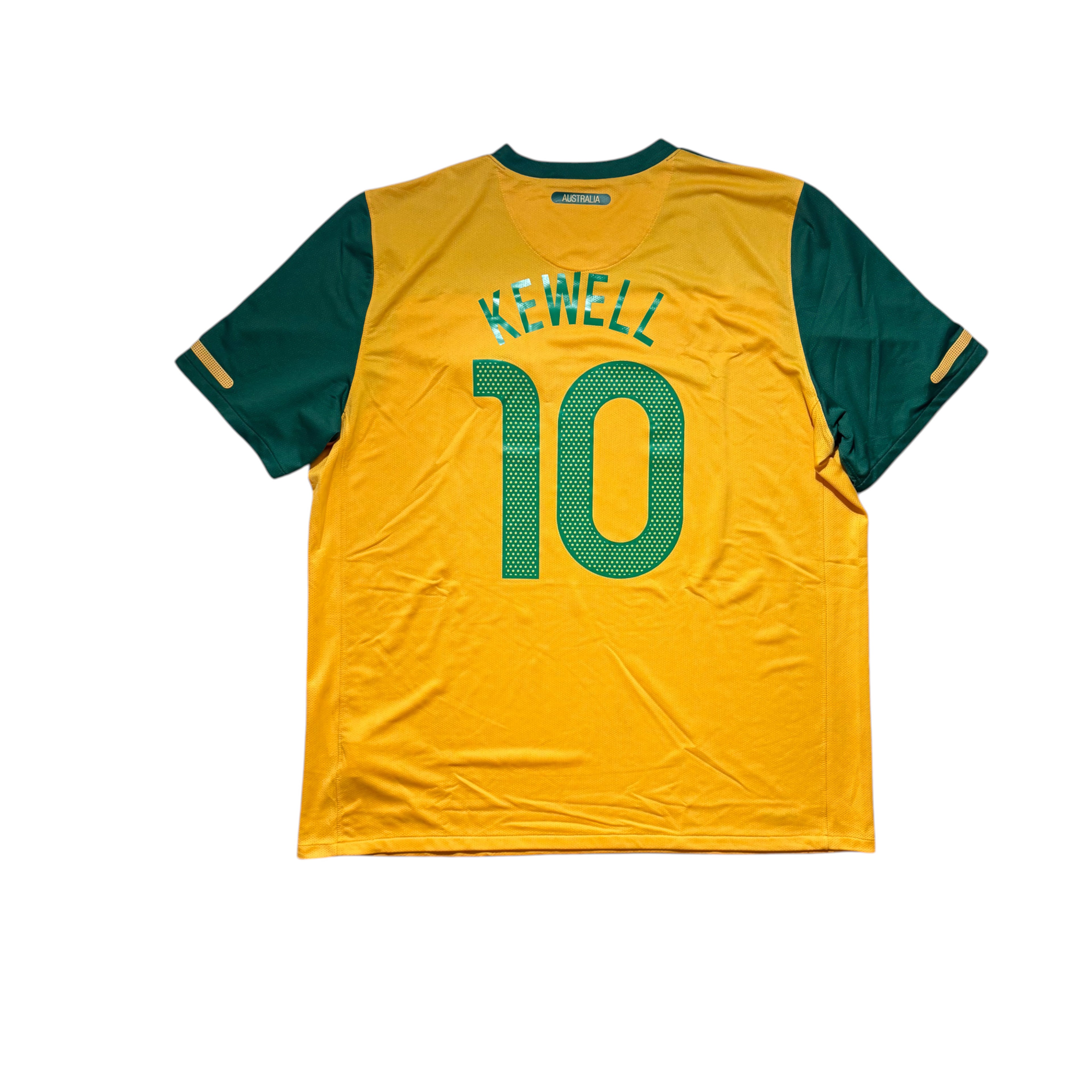 Australia Home Shirt 2010 - 2012 (XXL) Kewell 10