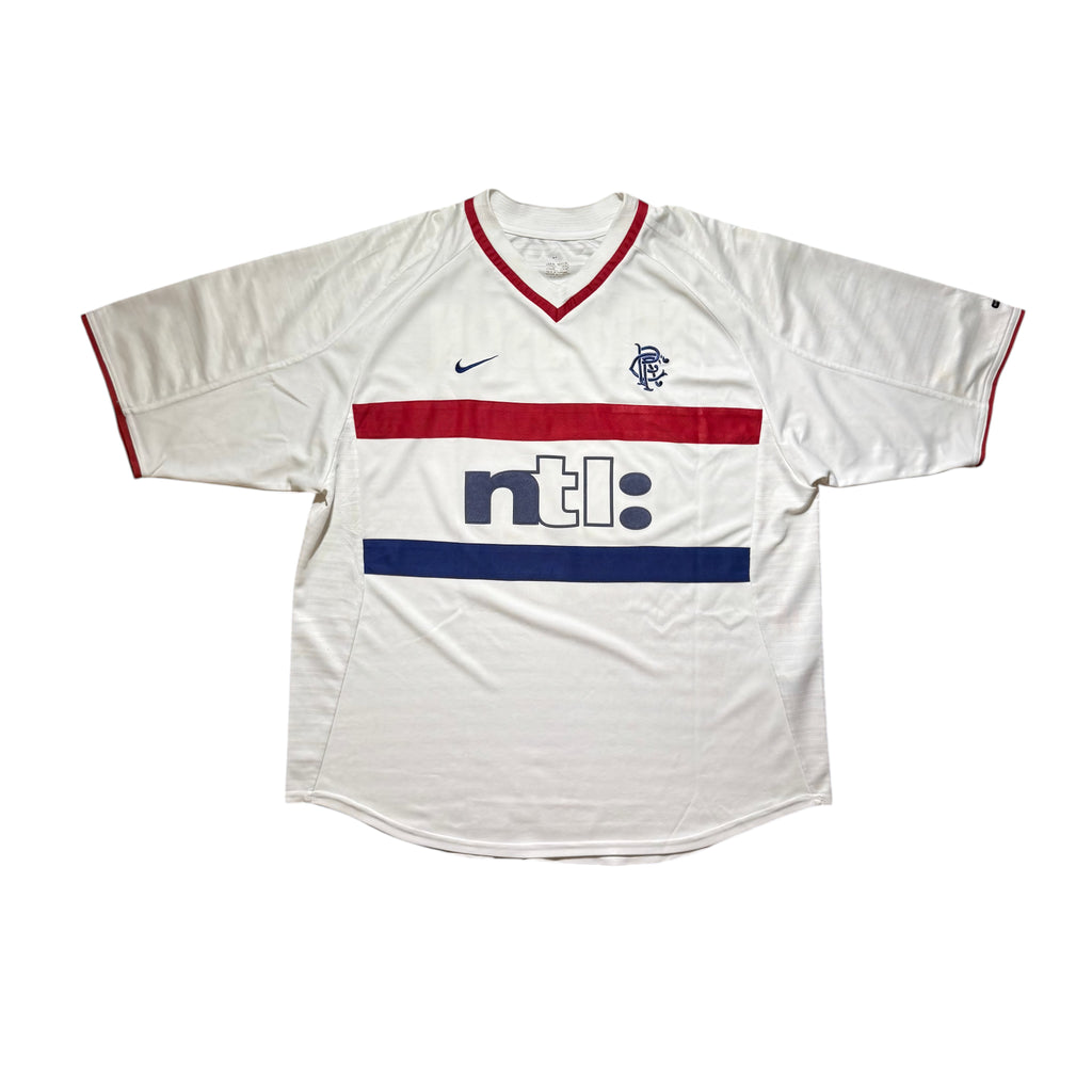 Rangers Away Shirt 2001 - 2002 (XL) Ferguson 6