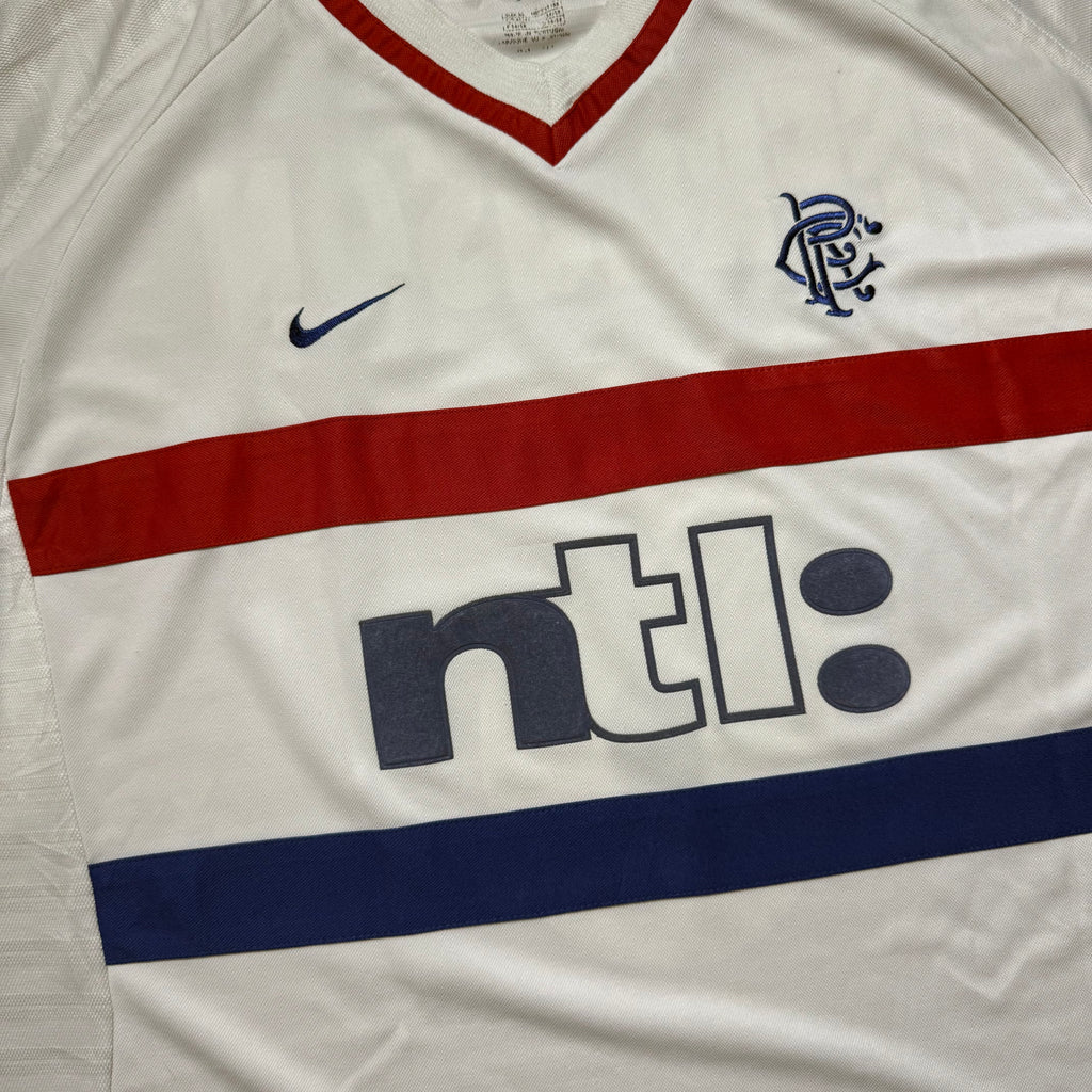 Rangers Away Shirt 2001 - 2002 (XL) Ferguson 6