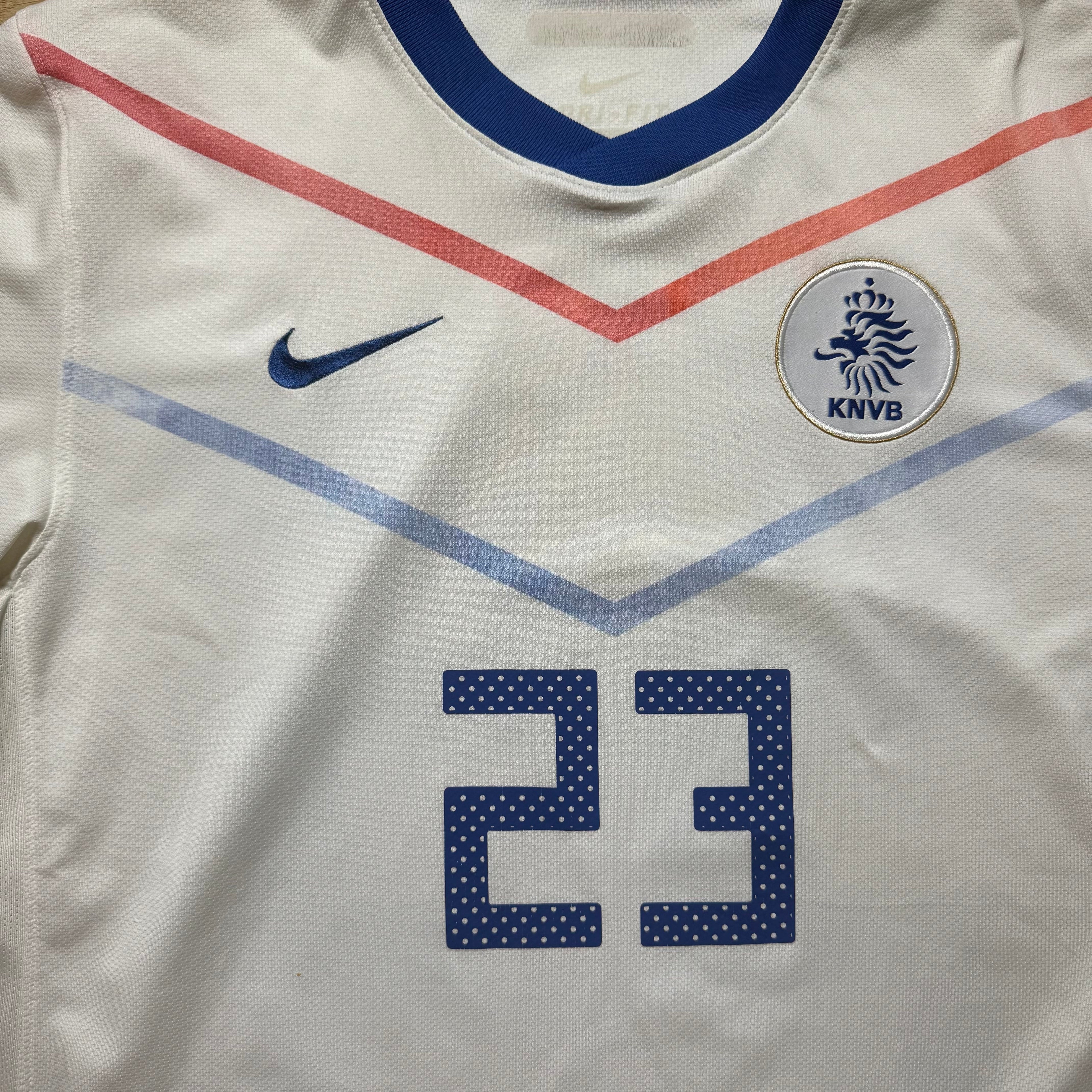 Netherlands Away Shirt 2006 - 2008 (XL) V. D. Vaart 23