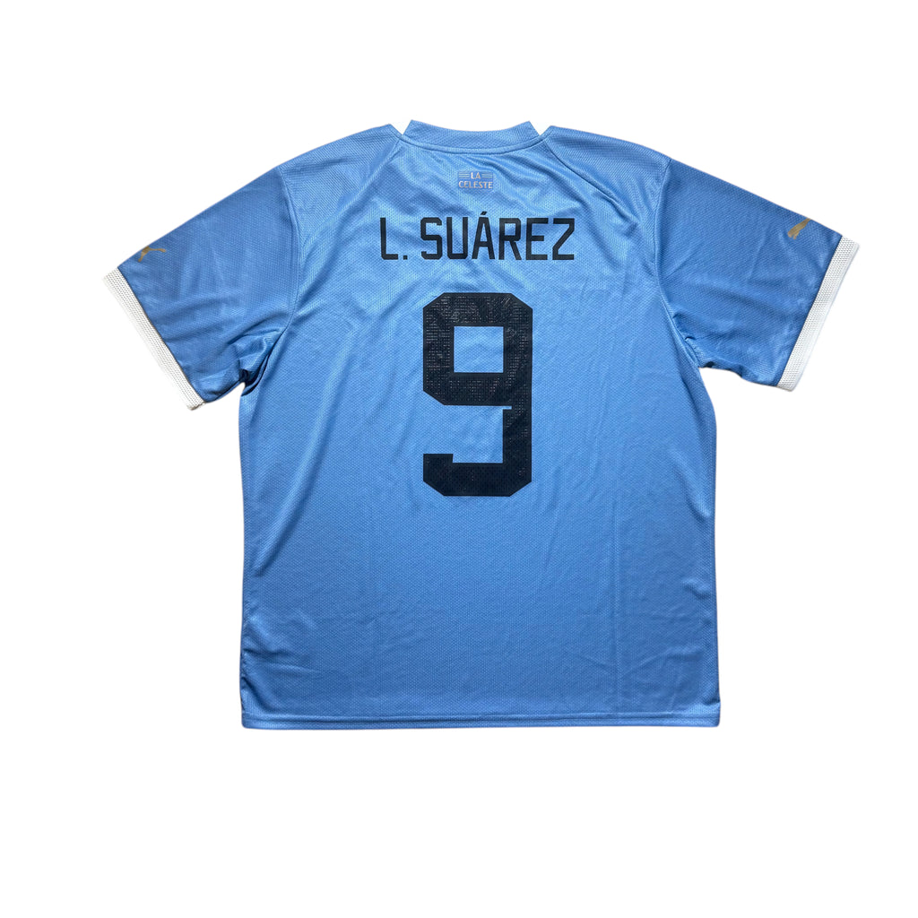 Uruguay Home Shirt 2022 - 2024 (XL) Suarez 9 BNWT