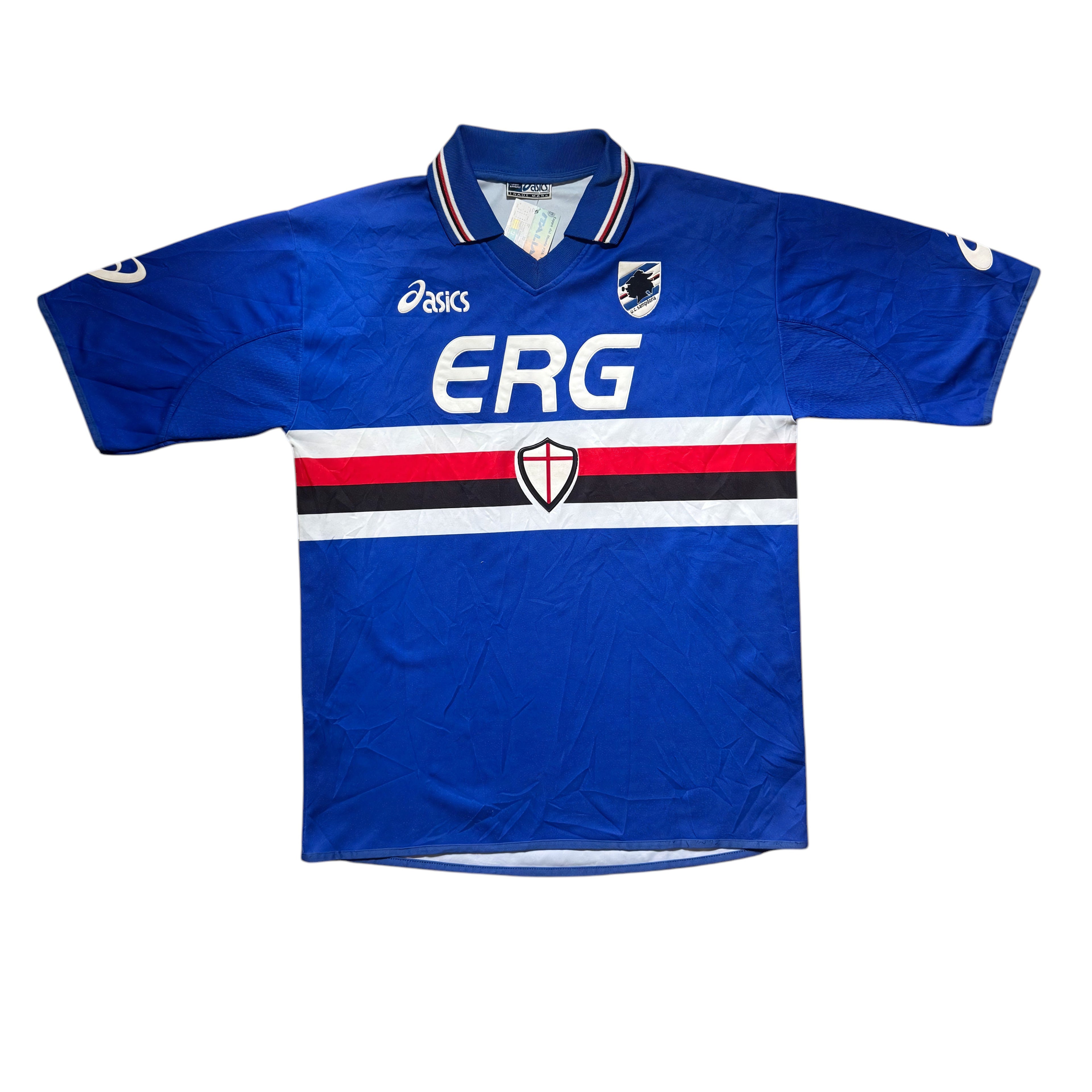 Sampdoria Home Shirt 2003 - 2004 (L) Conte 14