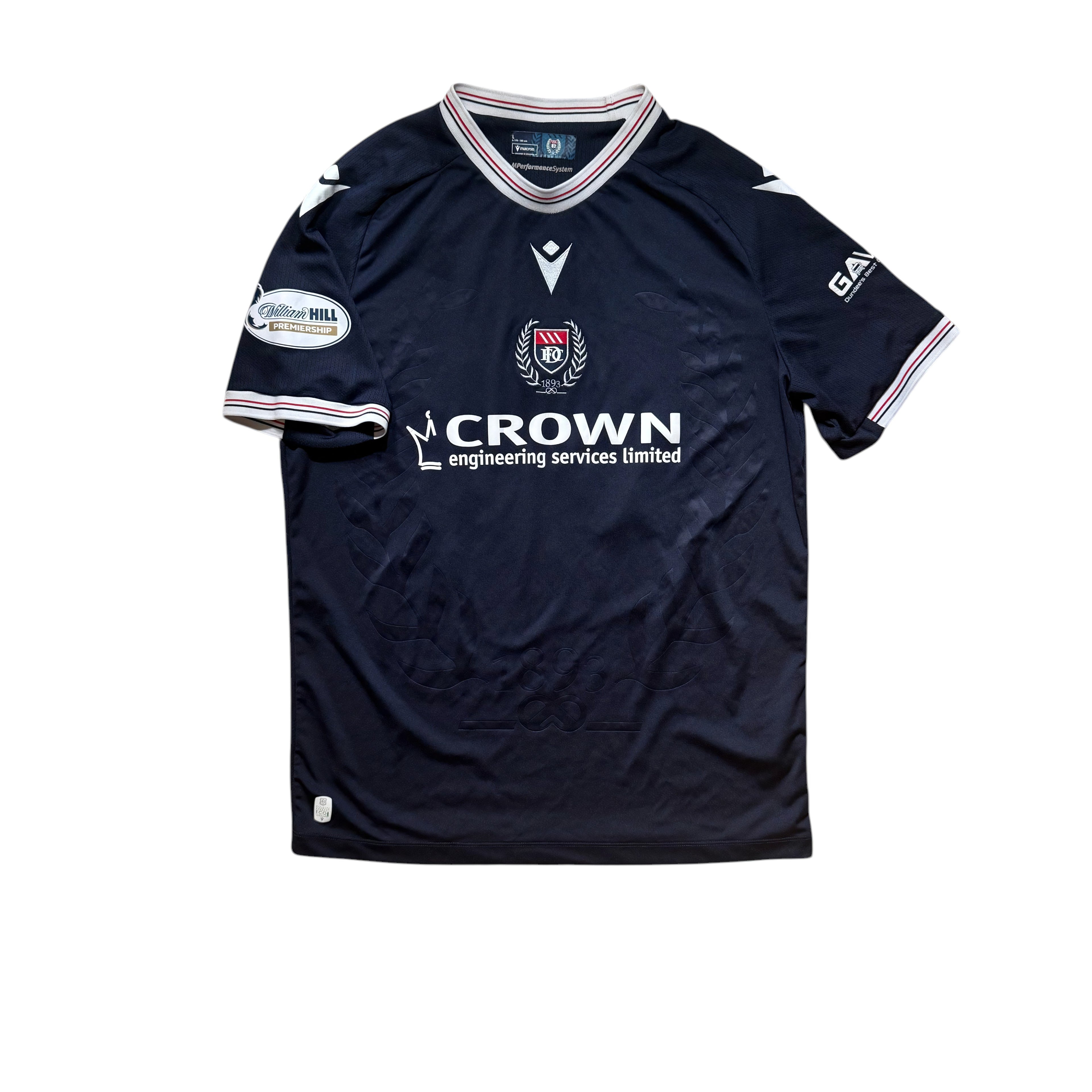 Dundee Home Shirt 2024 - 2025 (L) Sylla - Match Issue