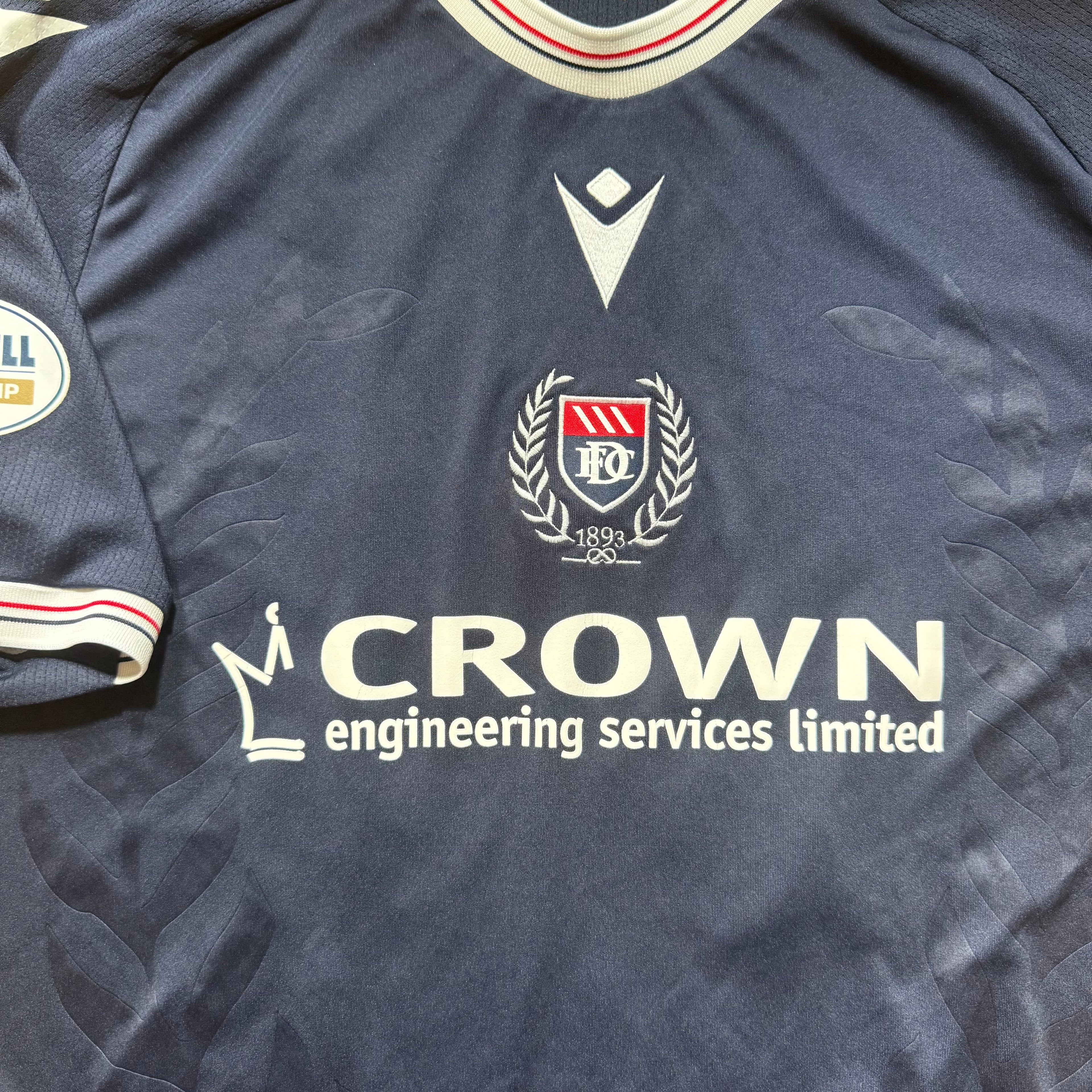 Dundee Home Shirt 2024 - 2025 (L) Sylla - Match Issue