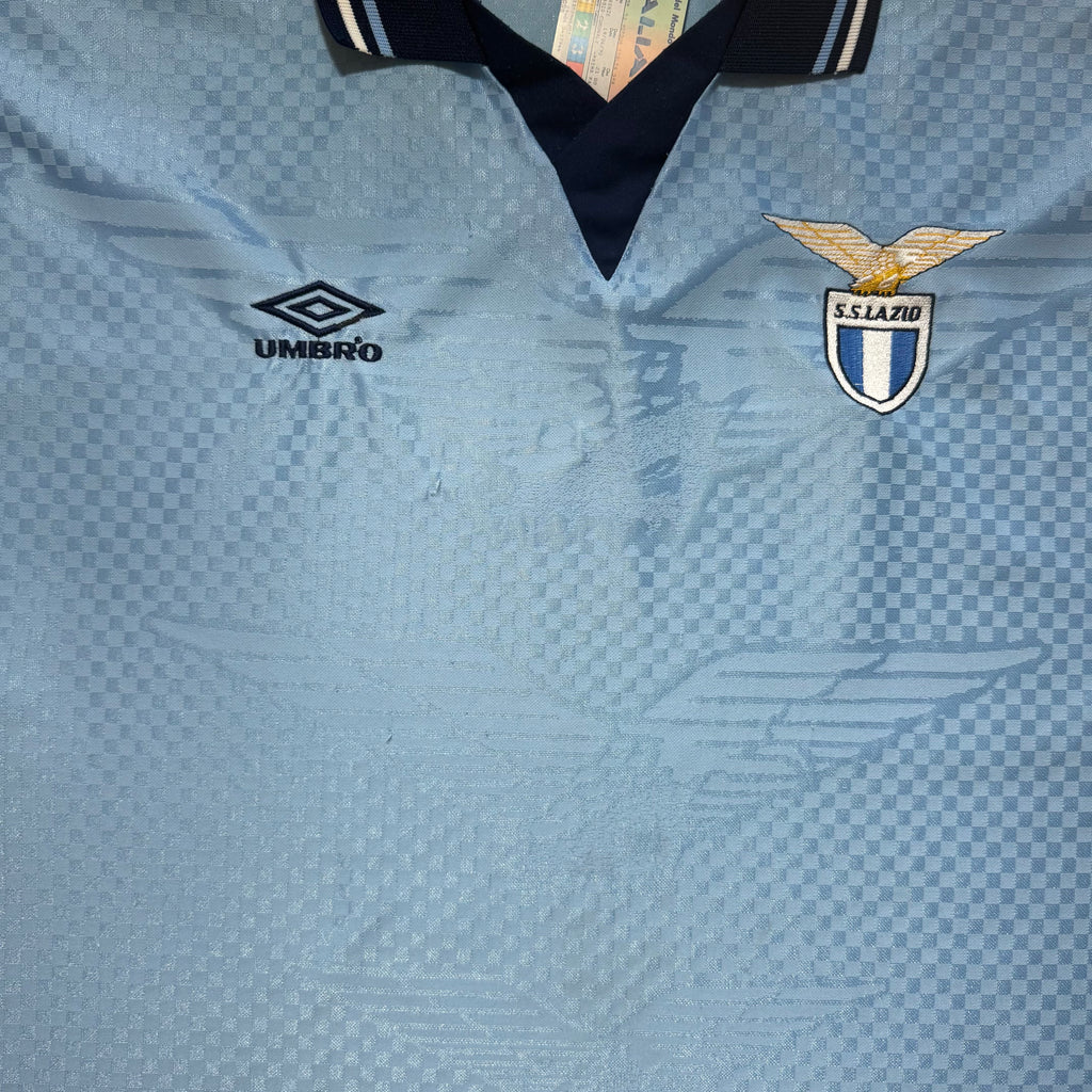 Lazio Home Shirt 1995 - 1996 (L) Player Spec