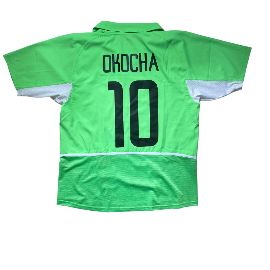 Nigeria Home Shirt 2002 - 2004 (L) Okocha 10