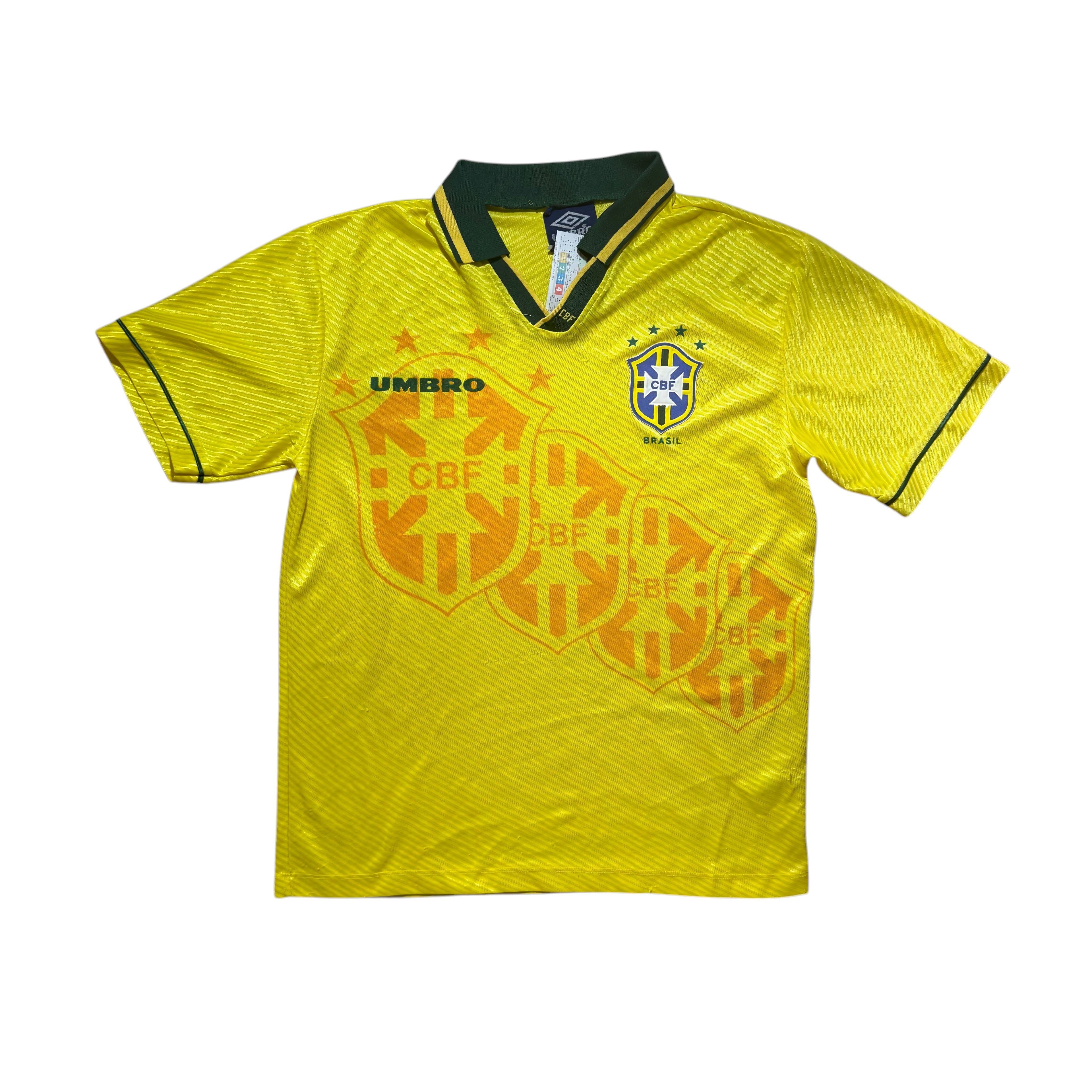 Brazil Home Shirt 1994 - 1996 (L)