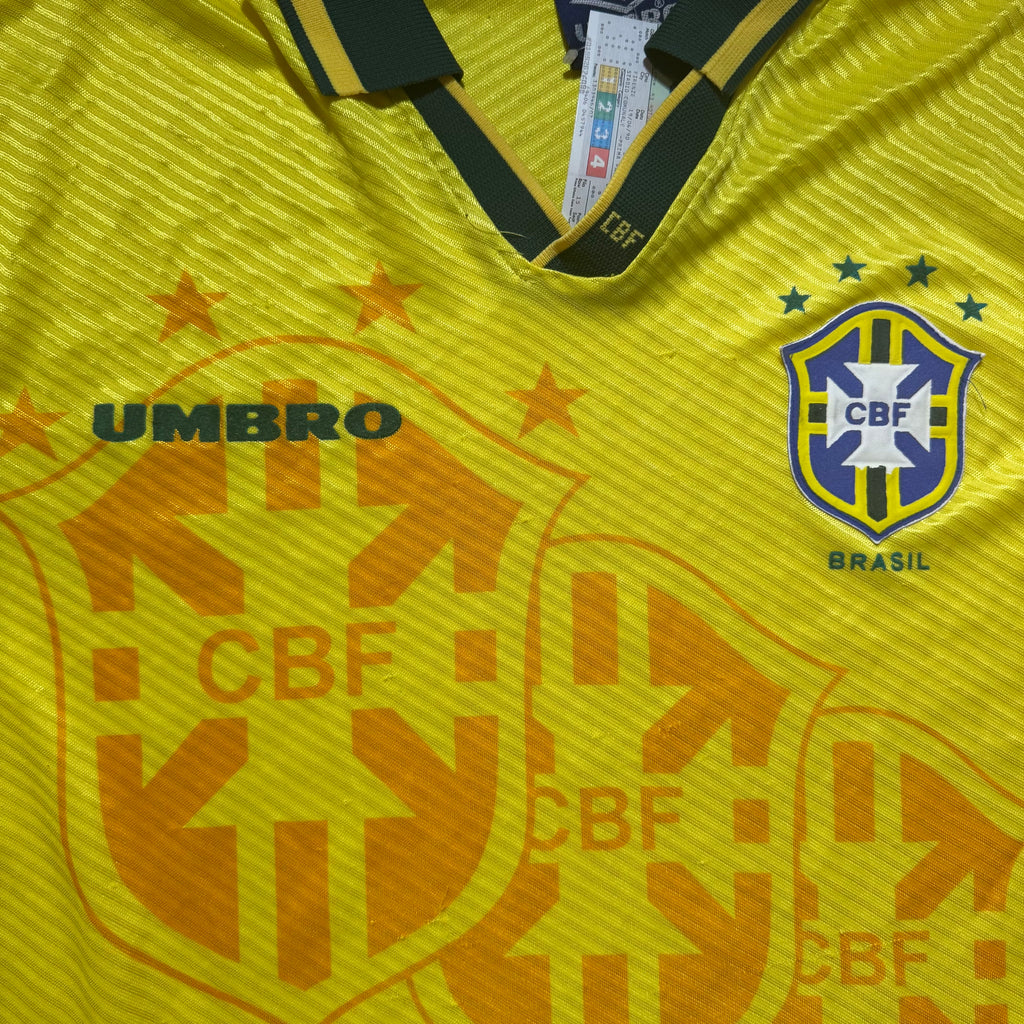 Brazil Home Shirt 1994 - 1996 (L)