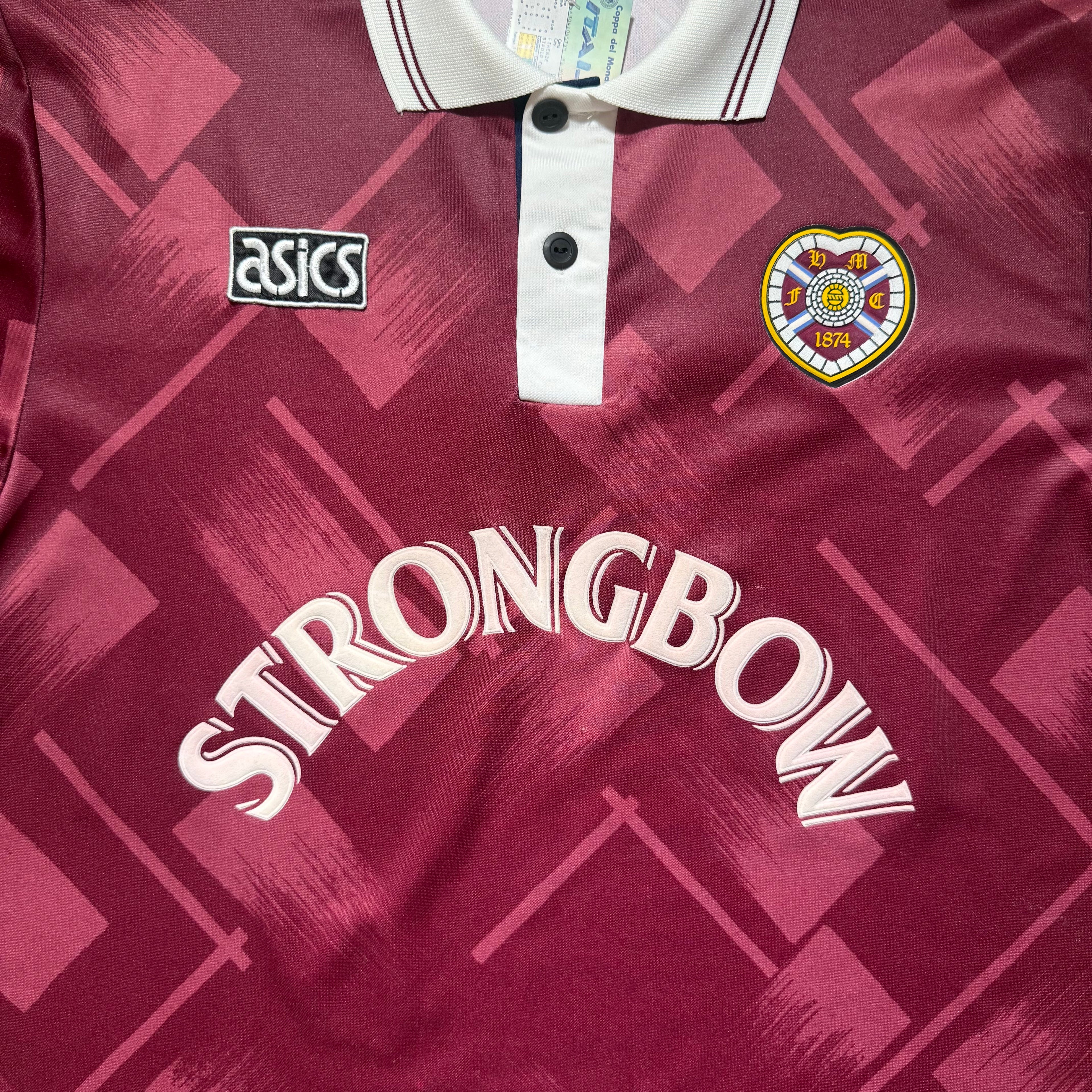 Heart of Midlothian Home Shirt 1993 - 1995 (L)