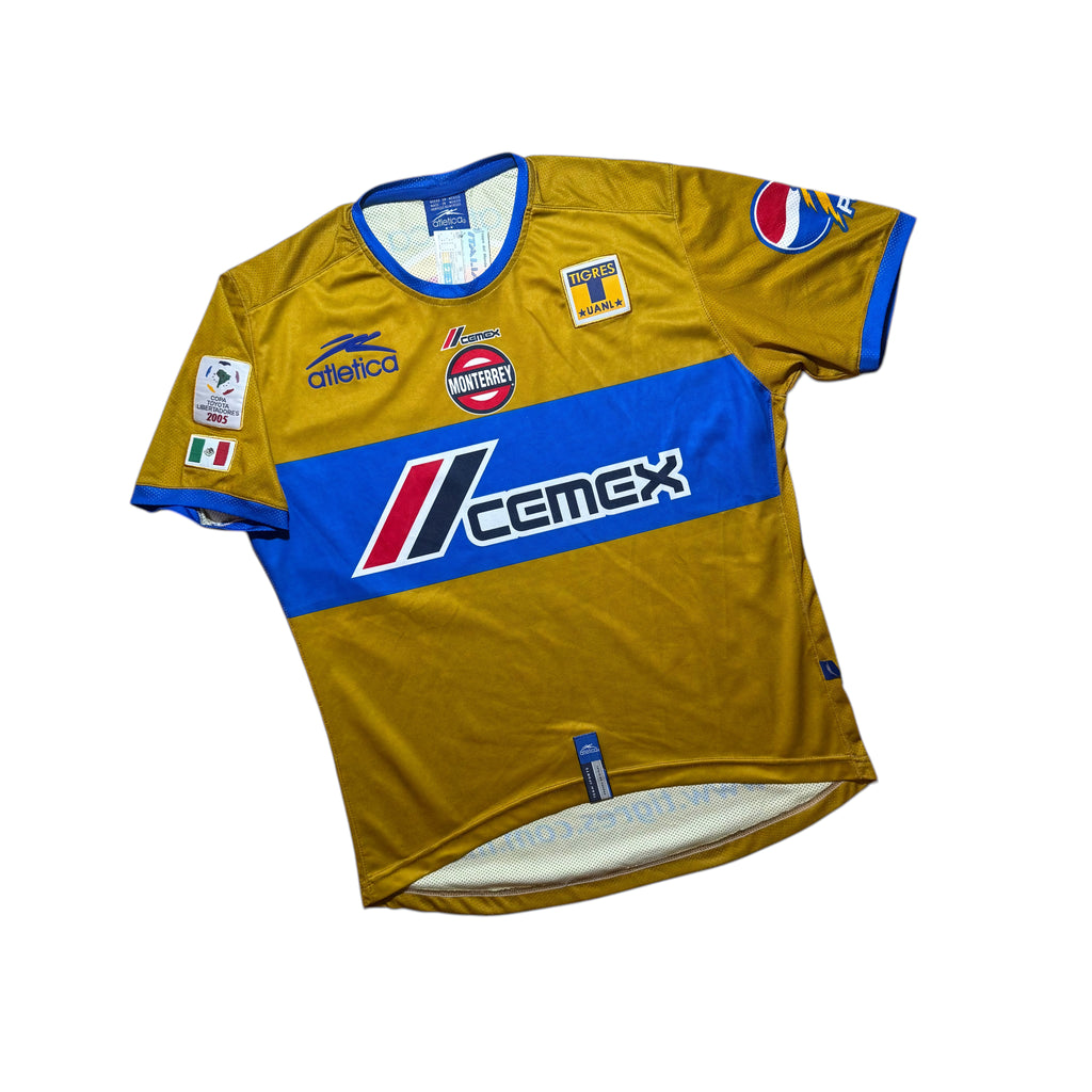Tigres UANL Home Copa Libertadores Shirt 2005 (M)