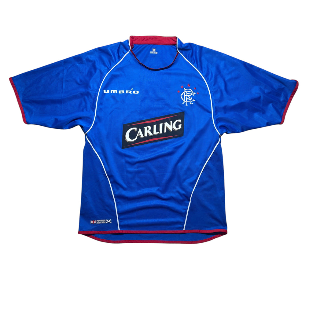 Rangers Home Shirt 2005 - 2006 (M) Ferguson 6