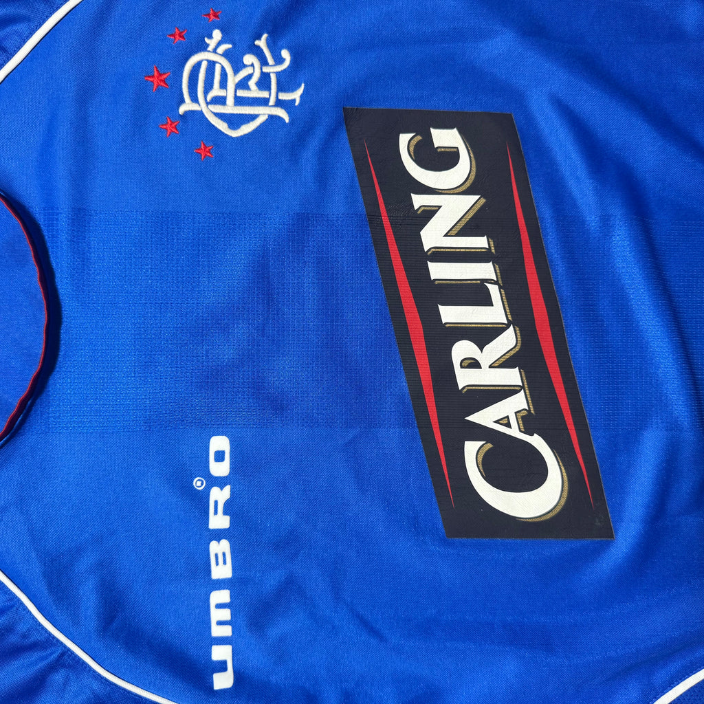Rangers Home Shirt 2005 - 2006 (M) Ferguson 6