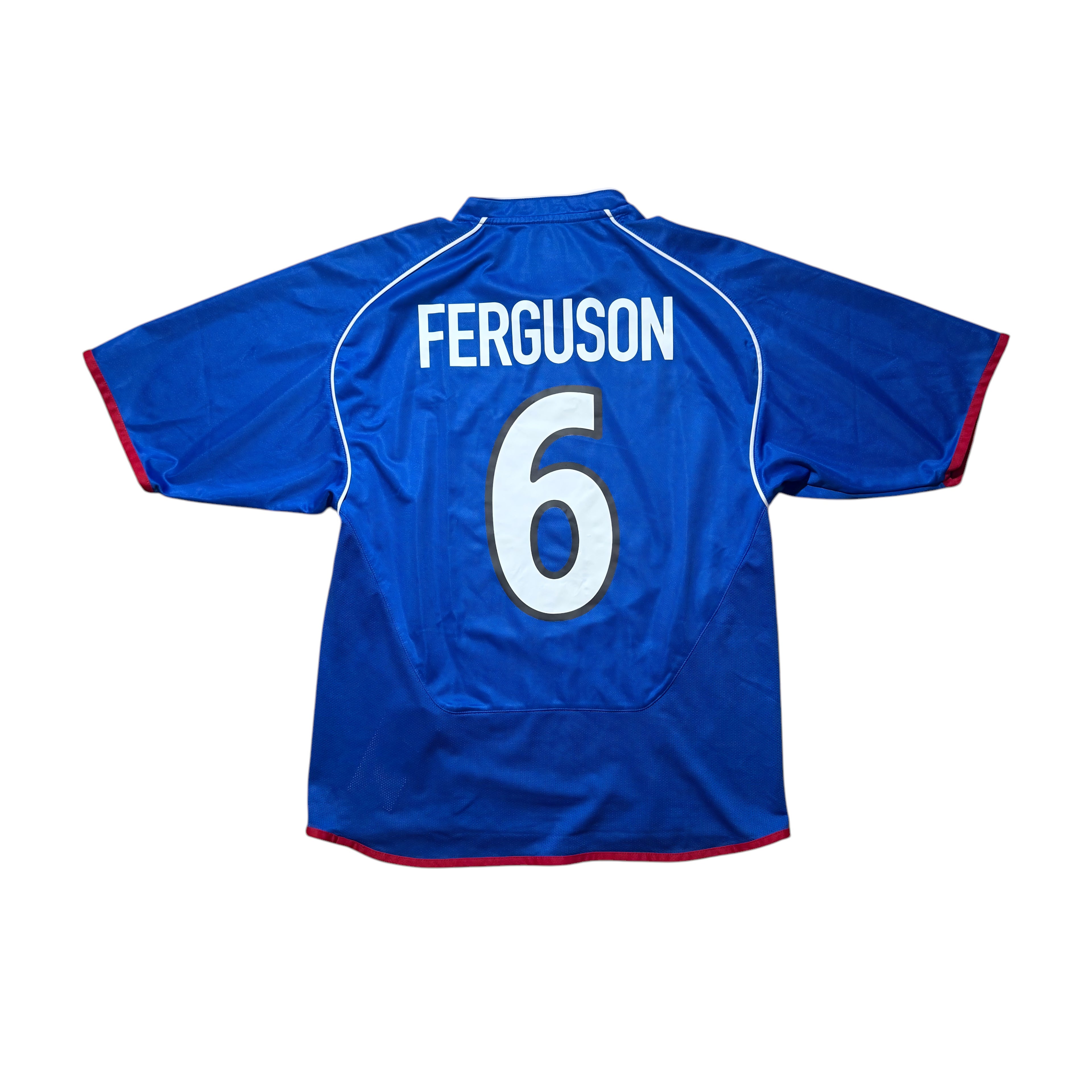 Rangers Home Shirt 2005 - 2006 (M) Ferguson 6