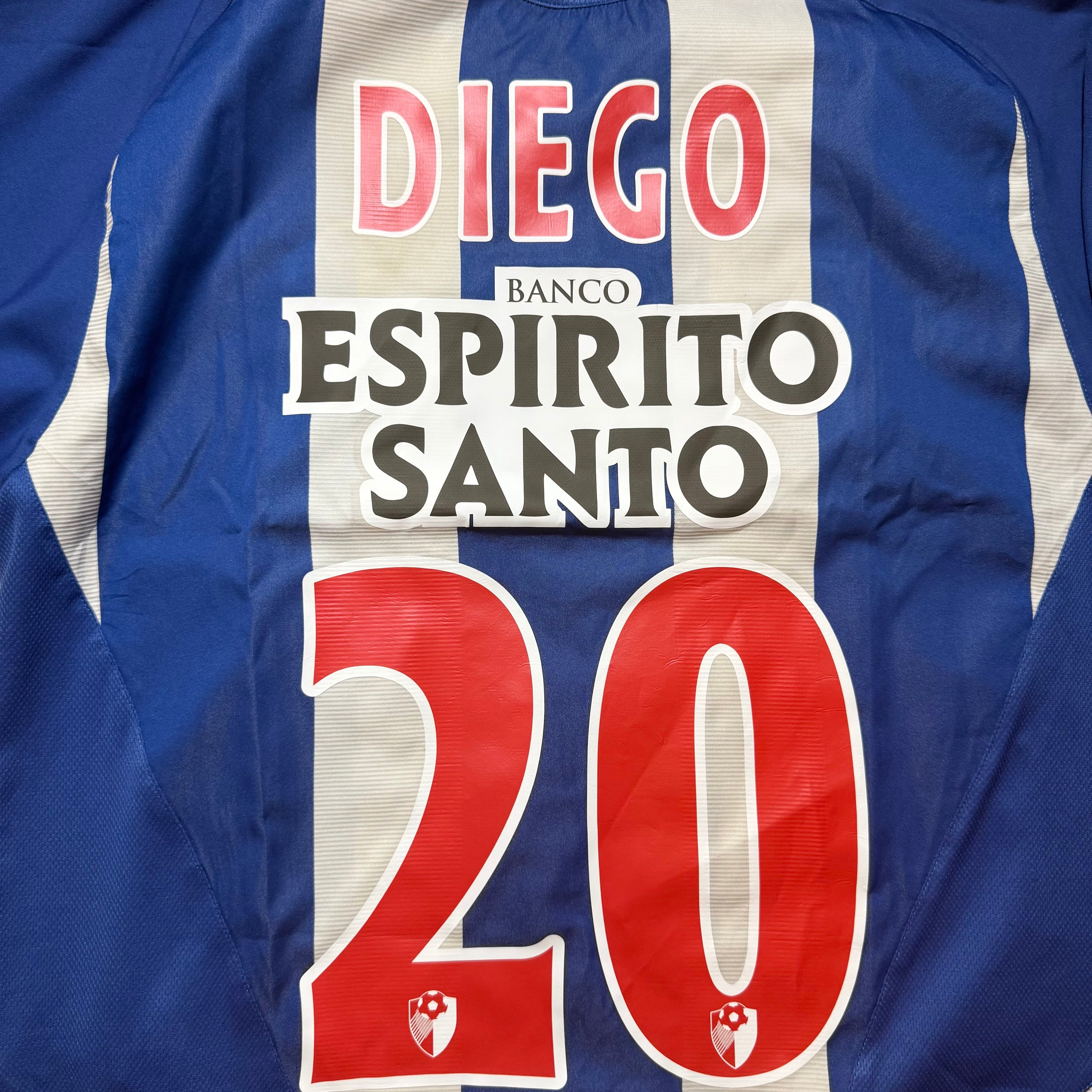 Porto Home Shirt 2004 - 2005 (M) Diego 20