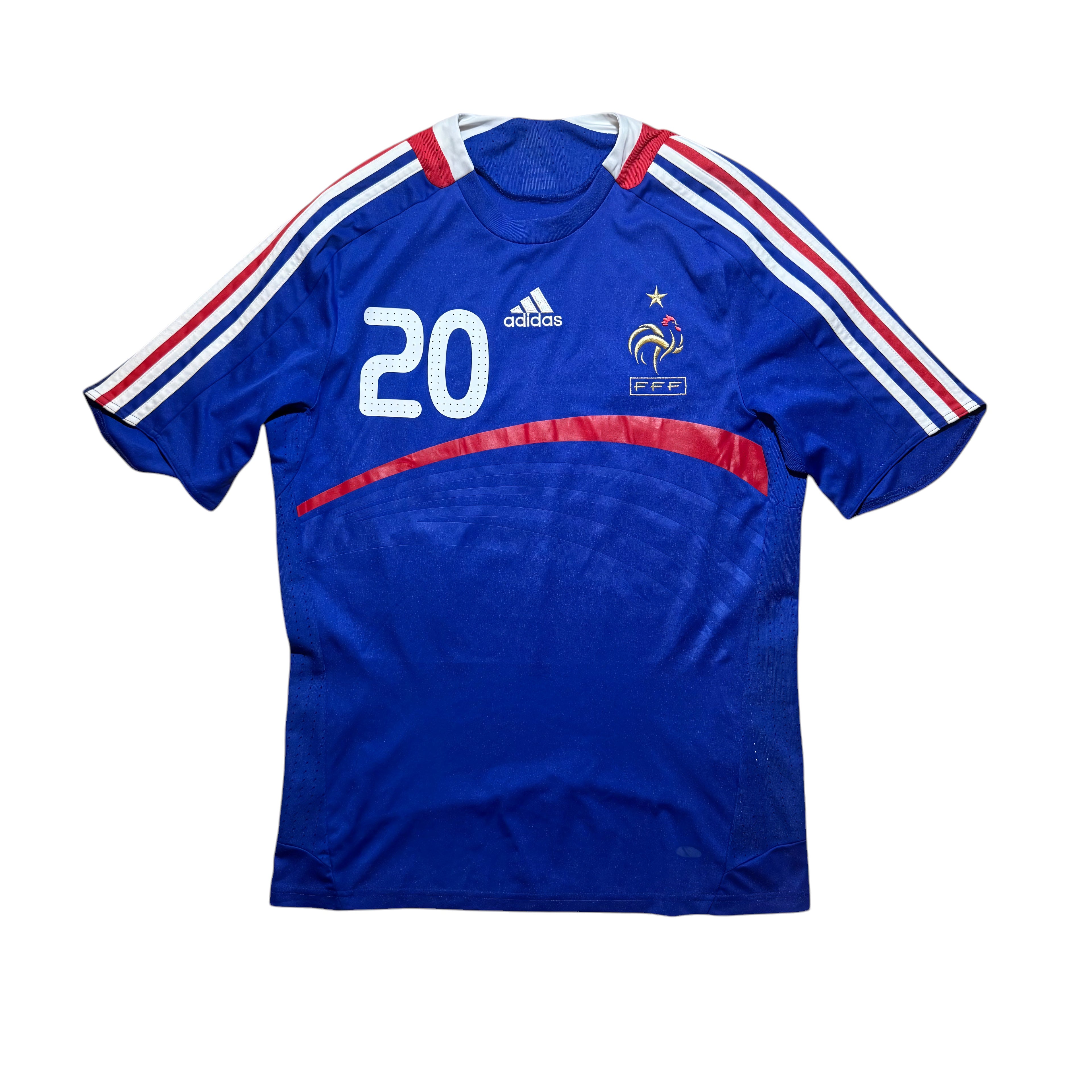 France Home Shirt 2008 - 2009 (M) Trezeguet 20