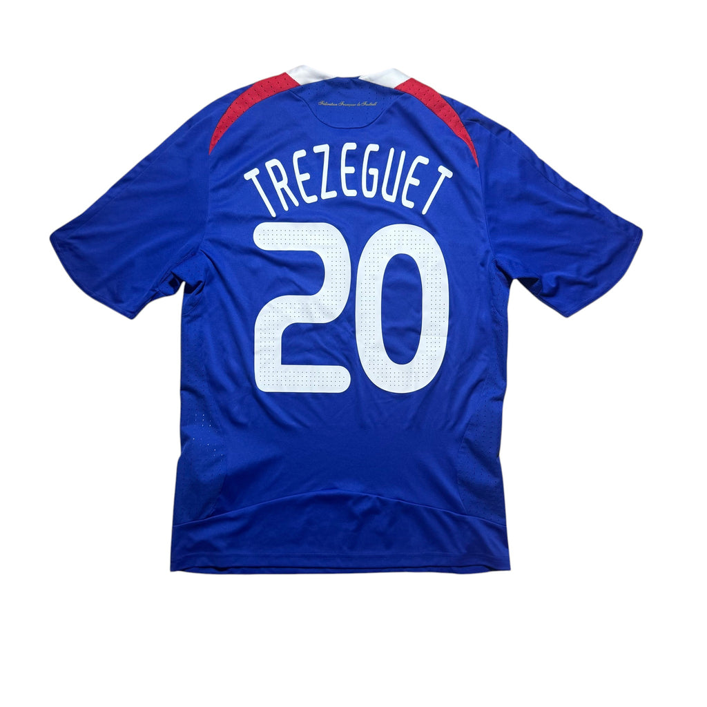 France Home Shirt 2008 - 2009 (M) Trezeguet 20