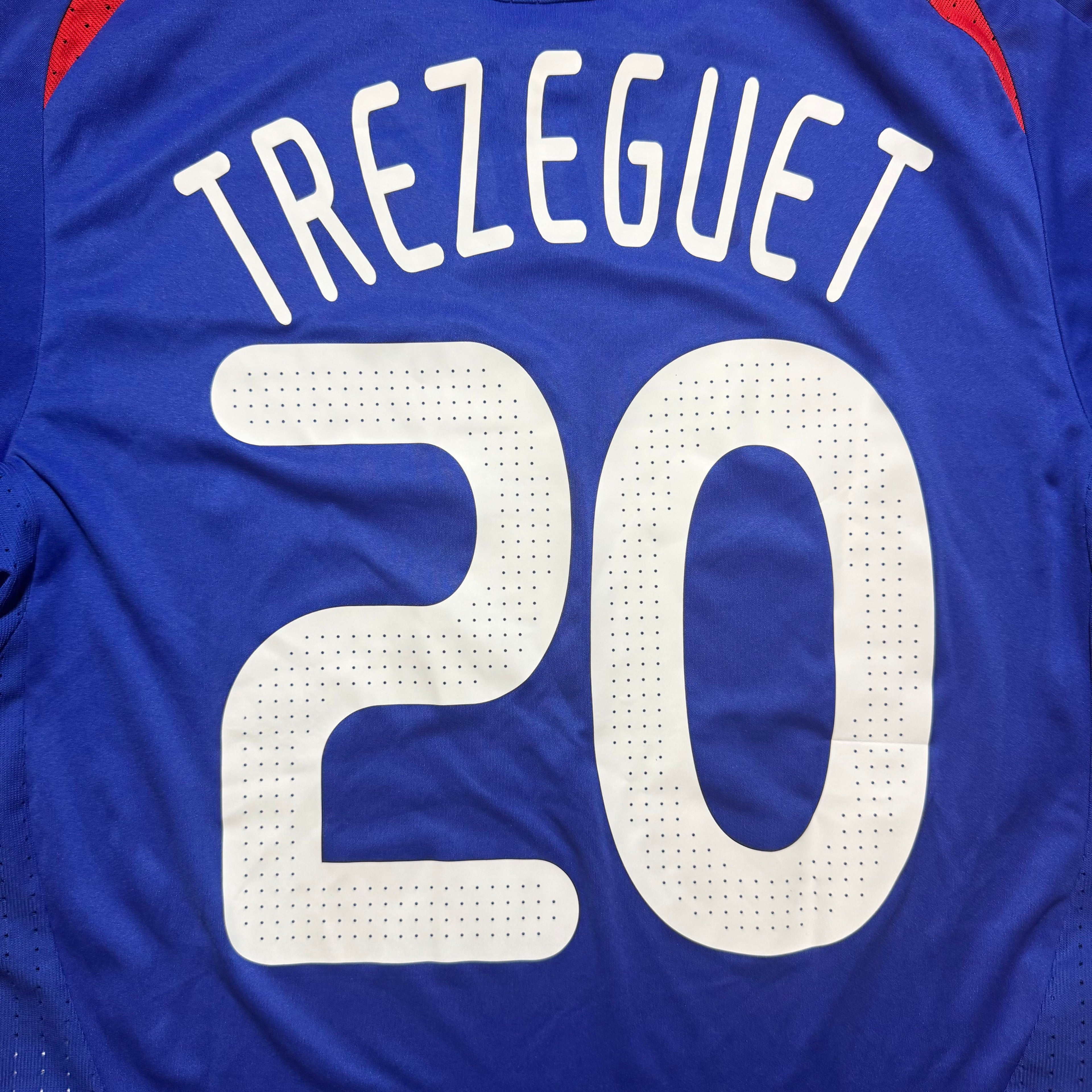 France Home Shirt 2008 - 2009 (M) Trezeguet 20