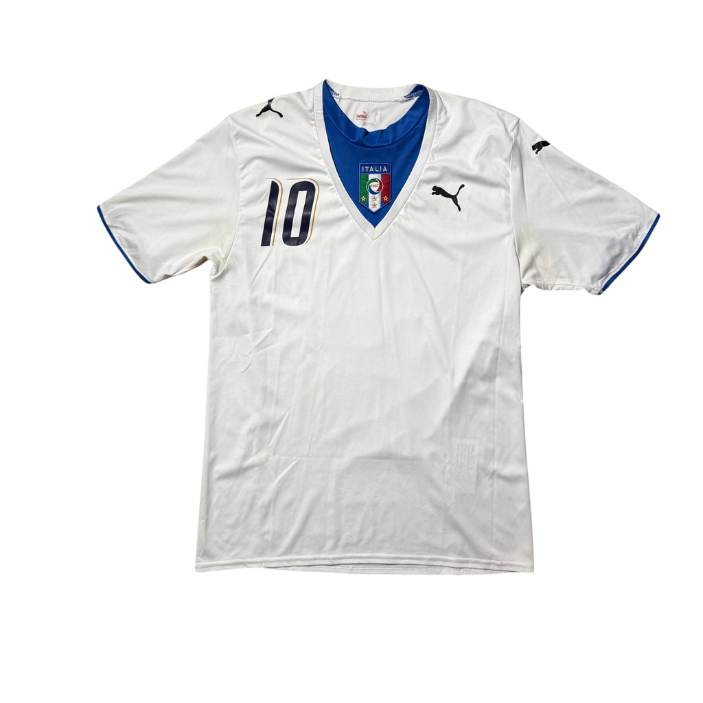 Italy Away Shirt 2006 - 2008 (L) Totti 10