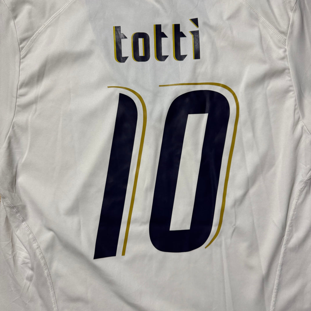 Italy Away Shirt 2006 - 2008 (L) Totti 10