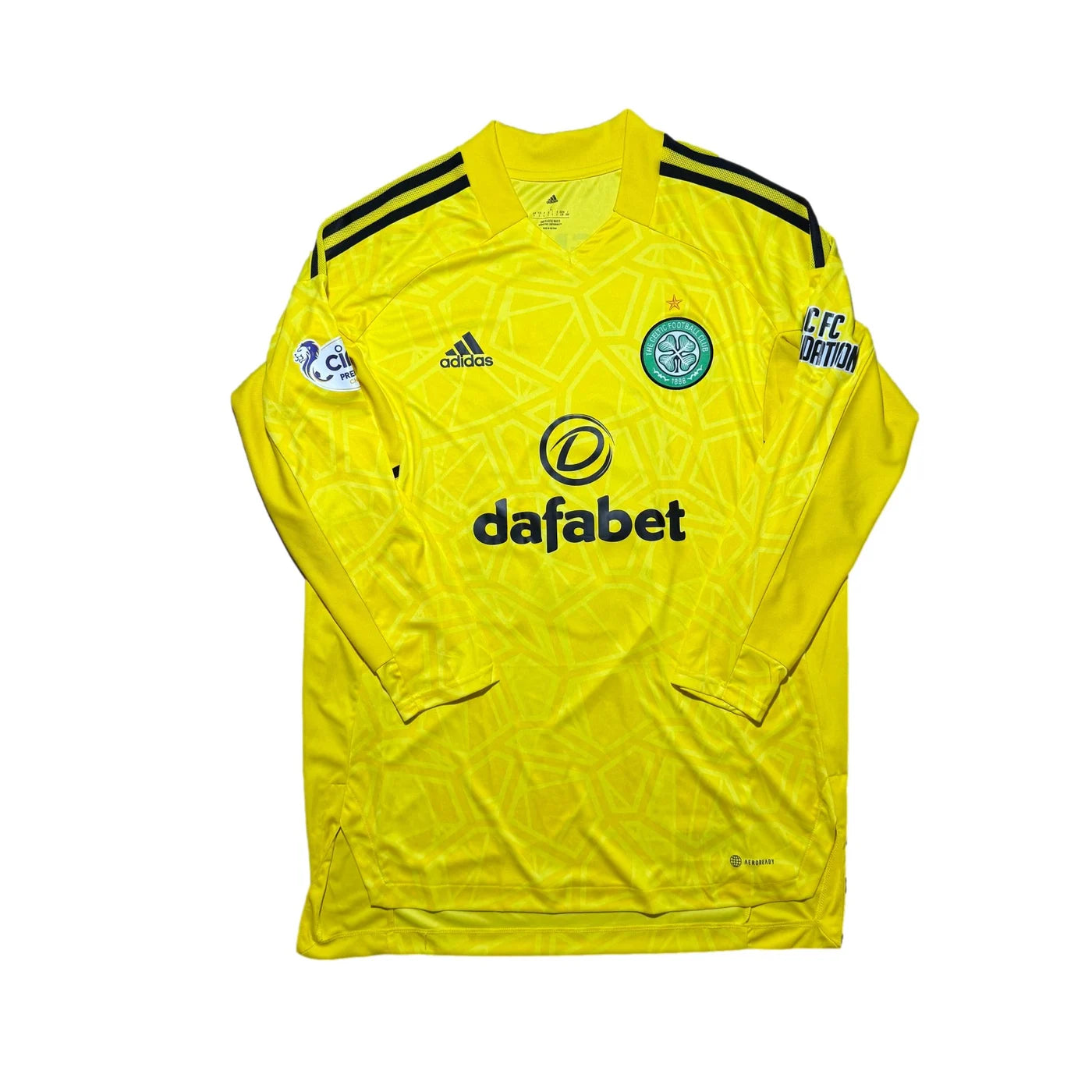 Celtic GK Shirt 2022 - 2023 (L) Siegrist 31 Matchworn/ Issue