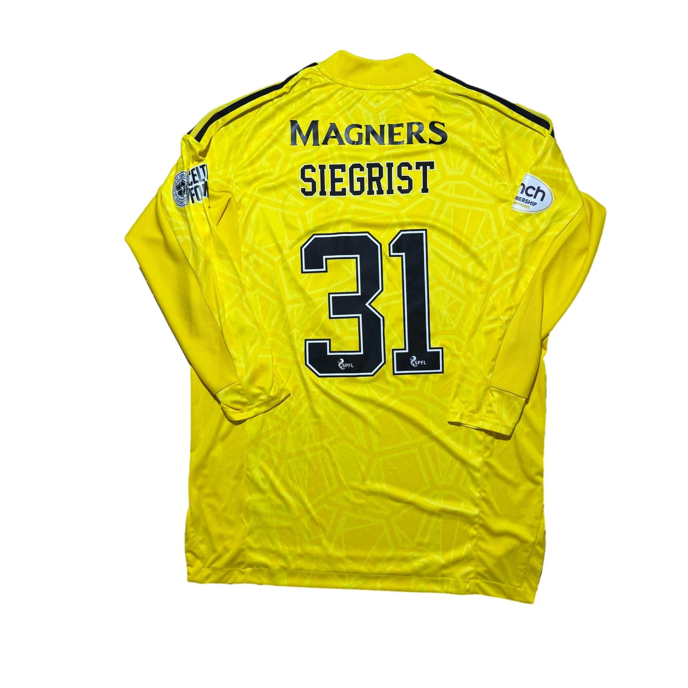 Celtic GK Shirt 2022 - 2023 (L) Siegrist 31 Matchworn/ Issue
