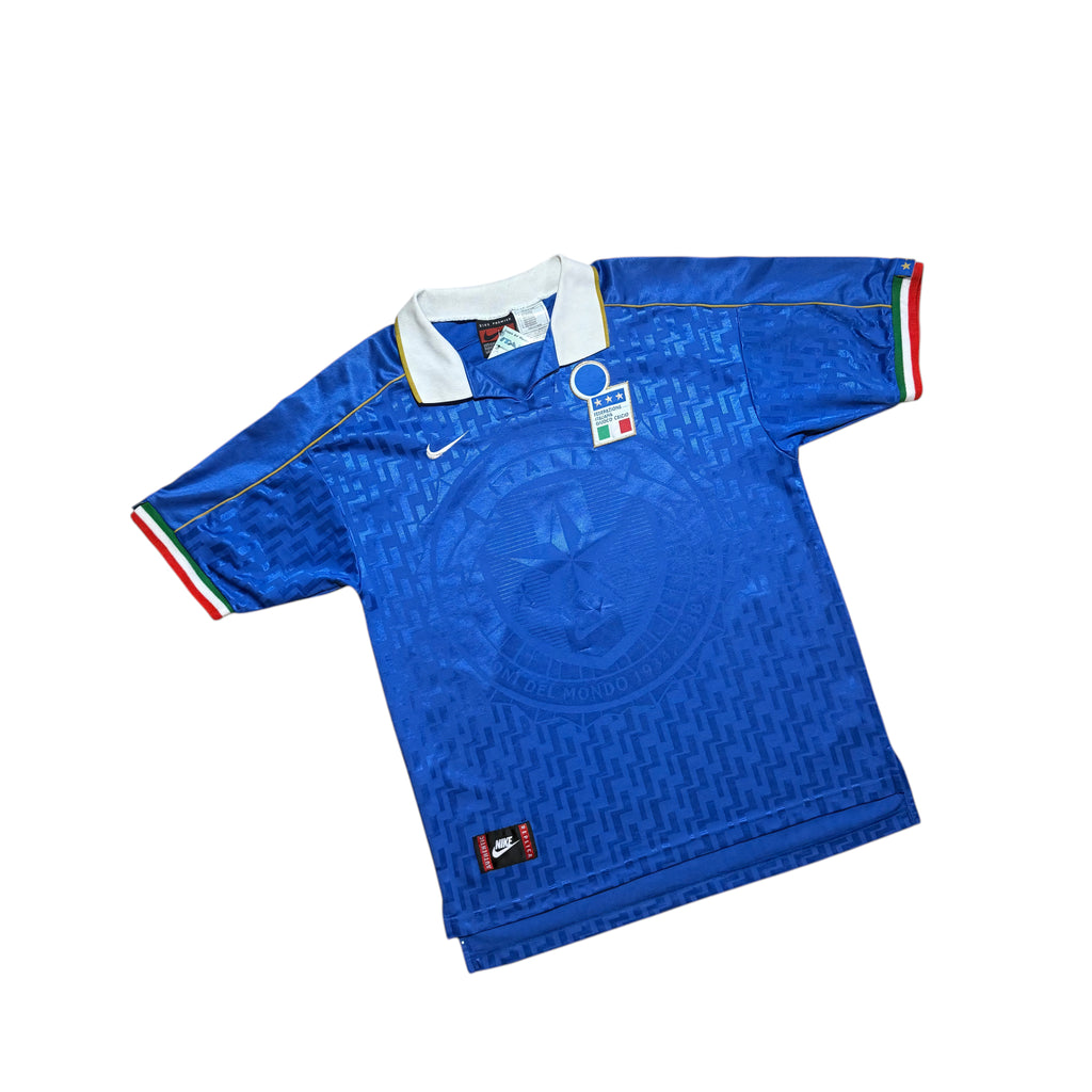 Italy Home Shirt 1995 - 1996 (L) '3' Maldini