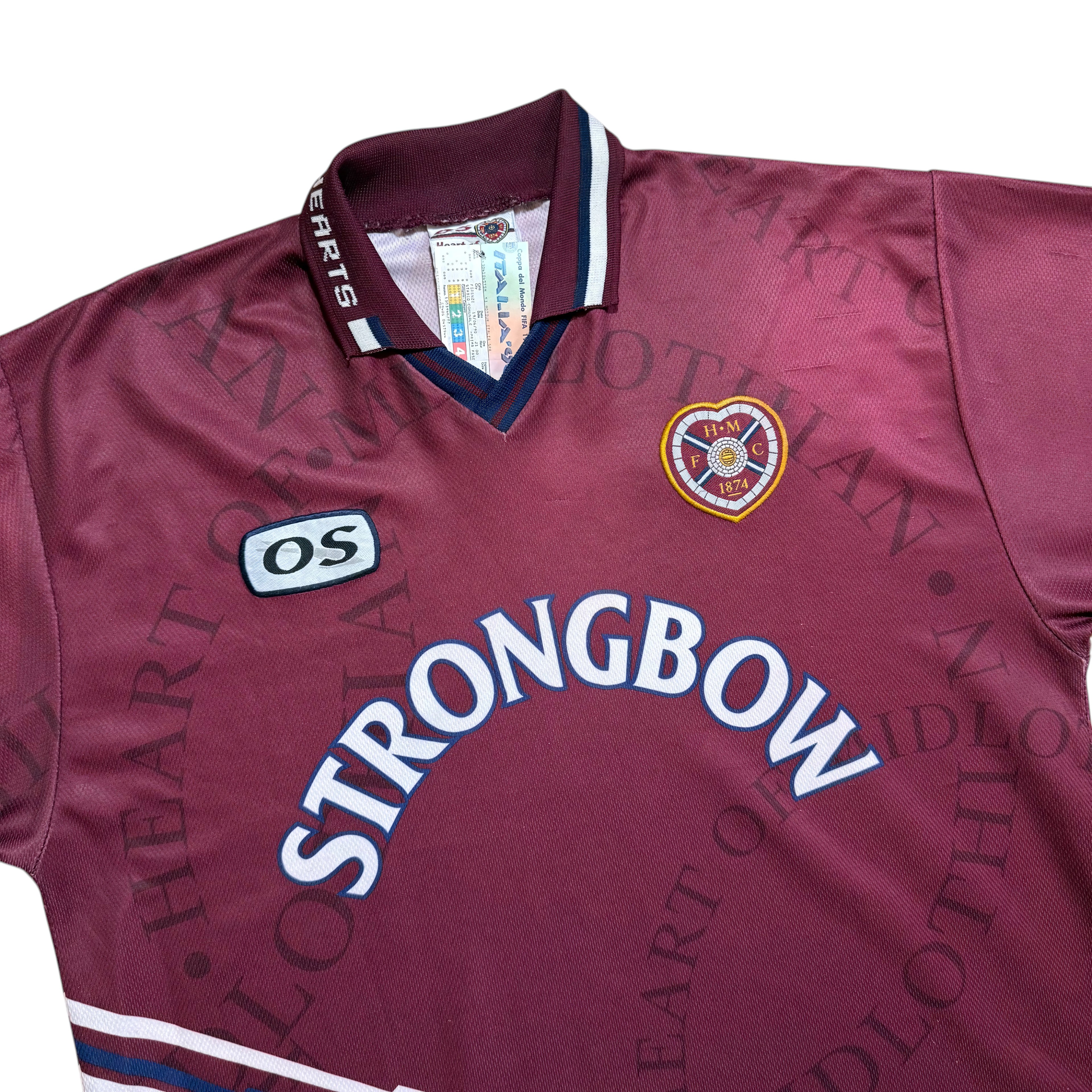 Heart of Midlothian Home Shirt 1998 - 1999 (L)