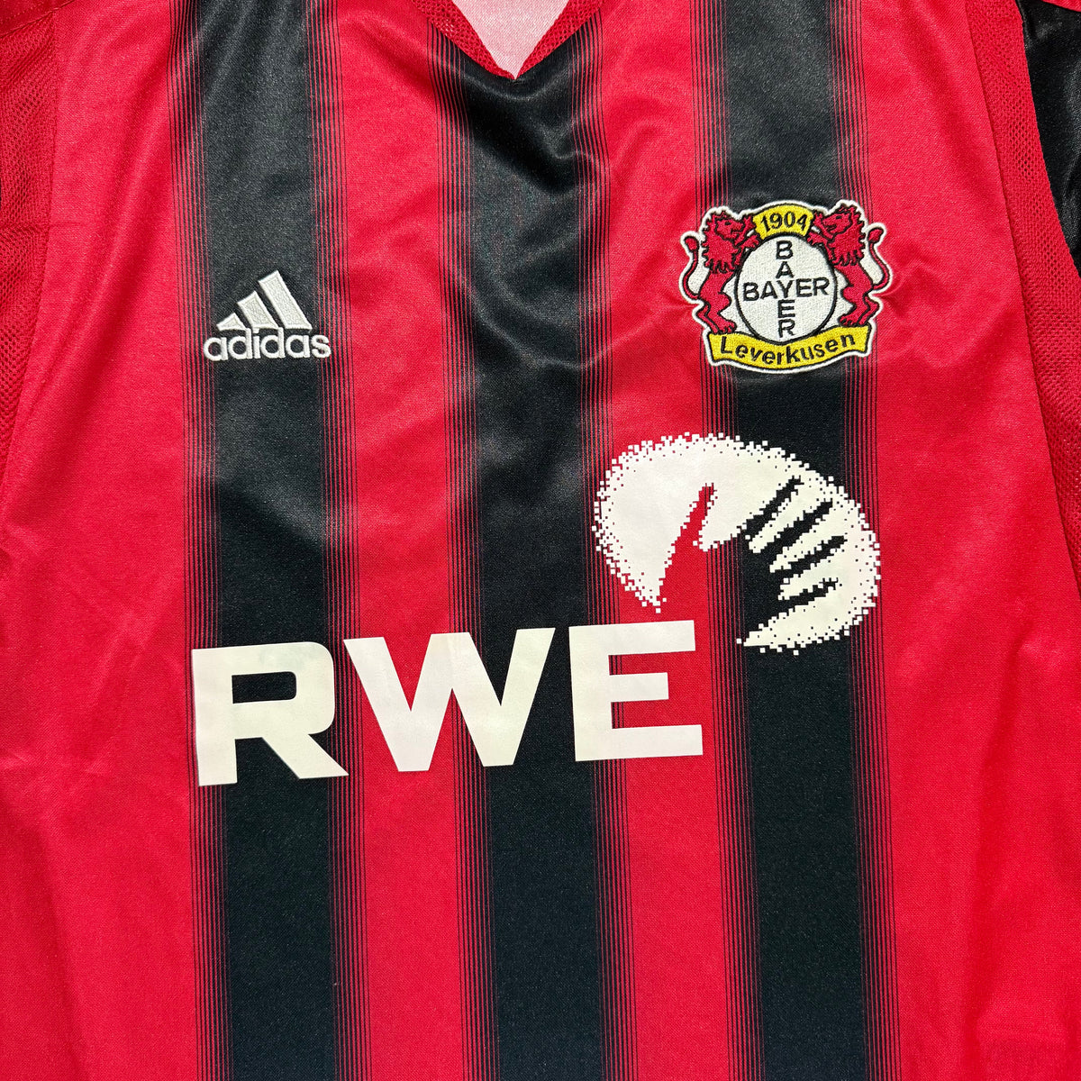 Bayer Leverkusen Home Shirt 2004 - 2006 (L) Juan 4