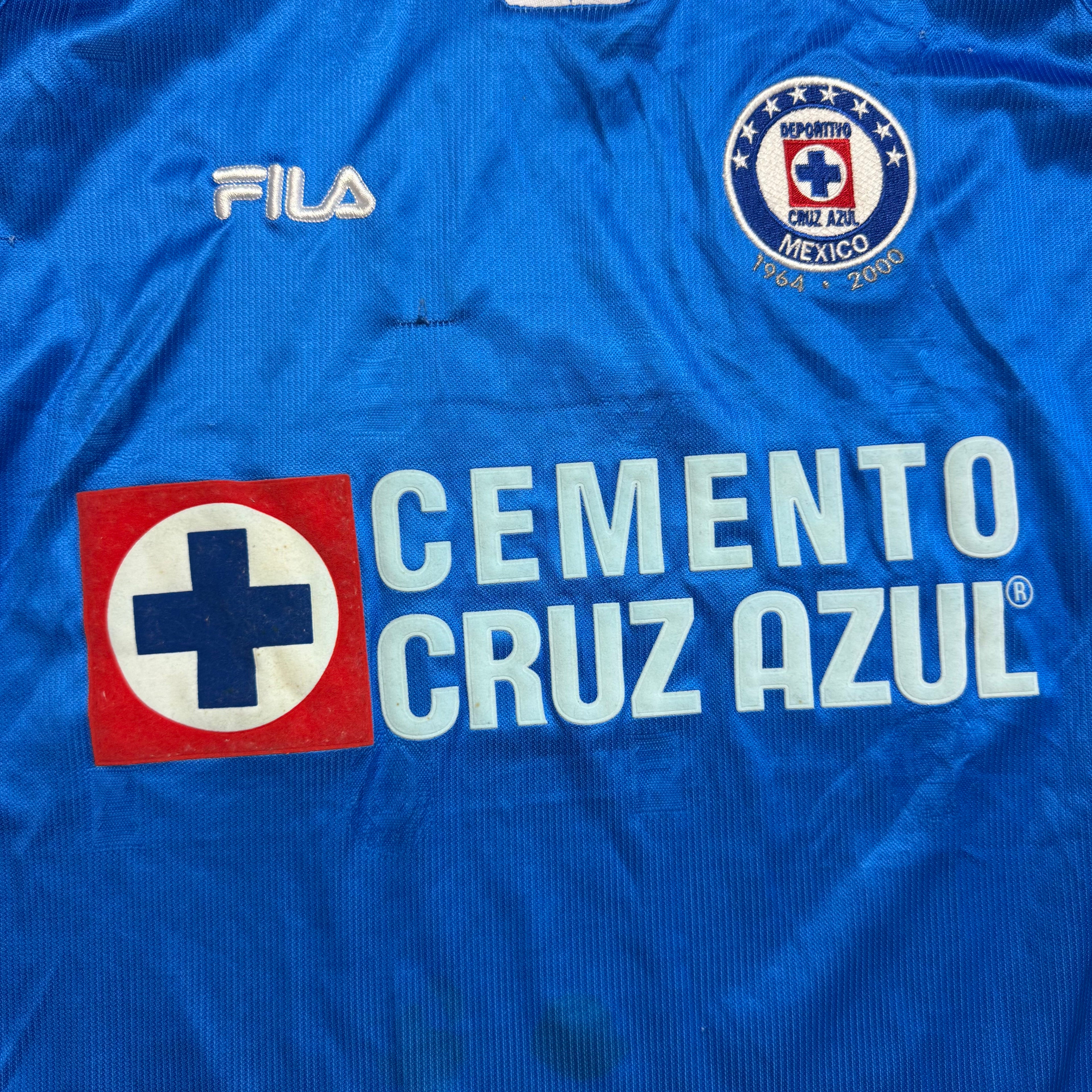 Cruz Azul Home Shirt 2000 - 2002 (L)