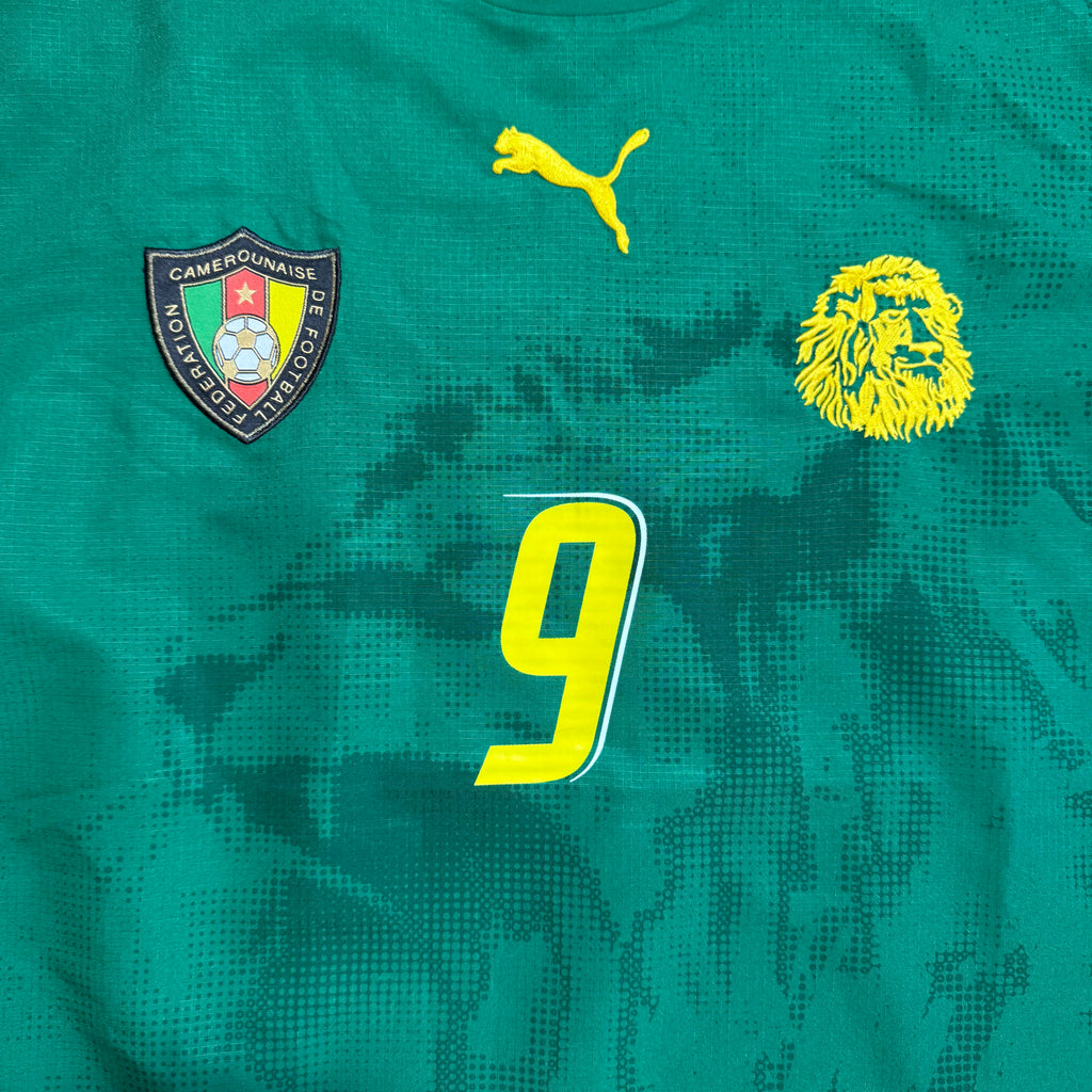 Cameroon Home Shirt 2006 - 2008 (L) Eto'o 9