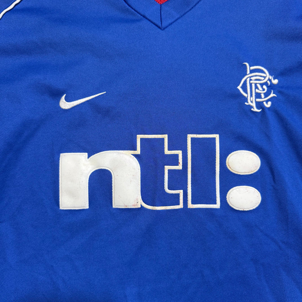 Rangers Home Shirt 2001 - 2002 (L)
