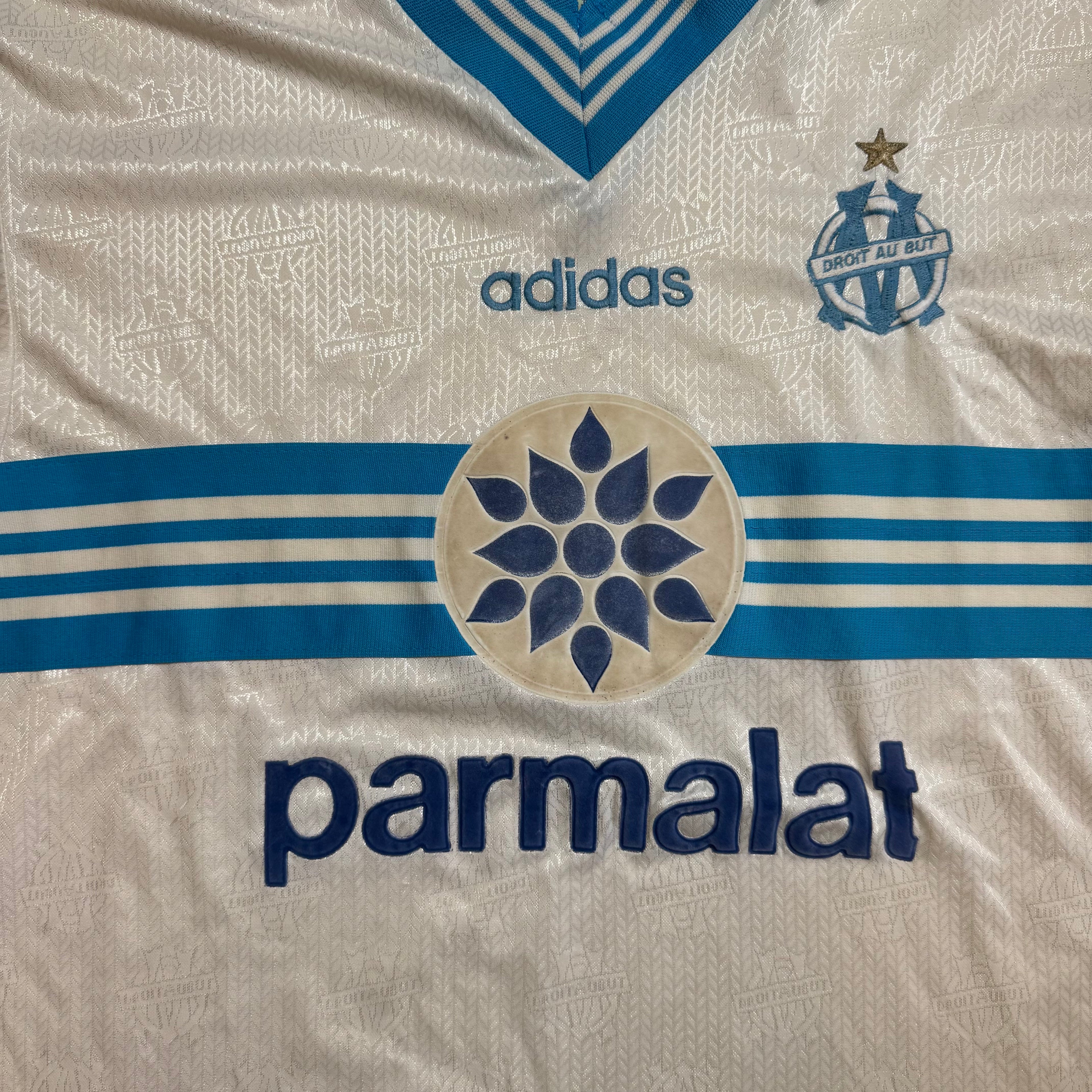 Marseille Home Shirt 1996 - 1997 (L)