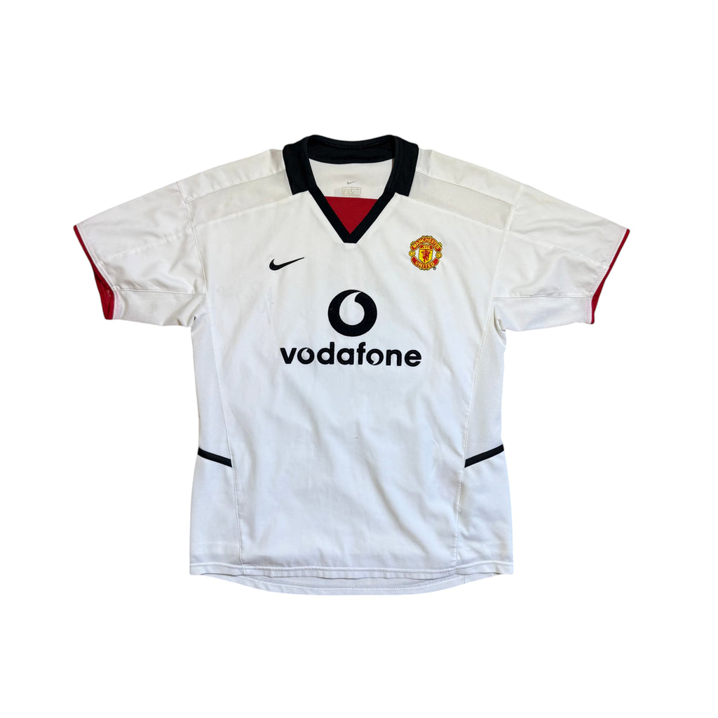 Manchester United Away Shirt 2002 - 2003 (YL) O'Shea 22 - signed