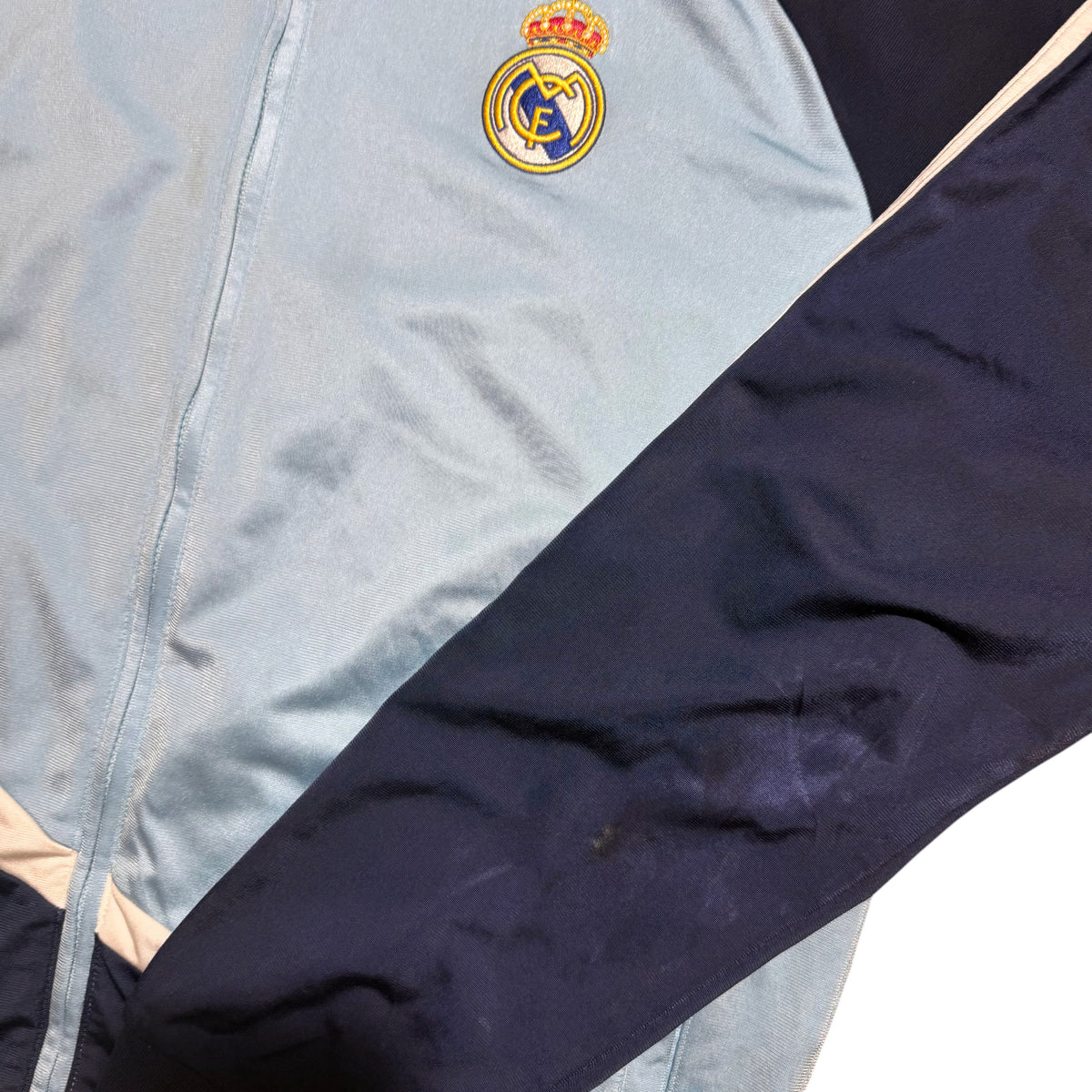 Real Madrid Tracksuit Jacket 2008 - 2009 (L)