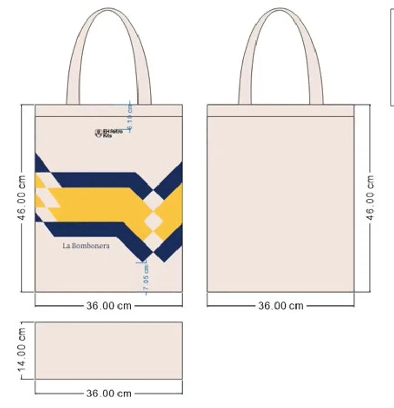 EHRK - Boca Juniors Inspired Tote Bag