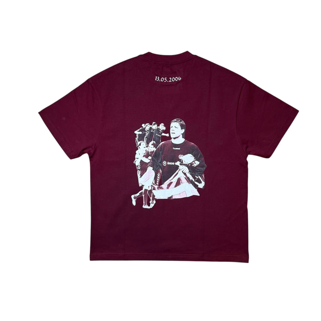 Fyssas x Gorgie Greek God 'Maroon' T-Shirt (S/M/L/XL)