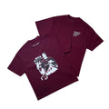Fyssas x Gorgie Greek God 'Maroon' T-Shirt (S/M/L/XL)