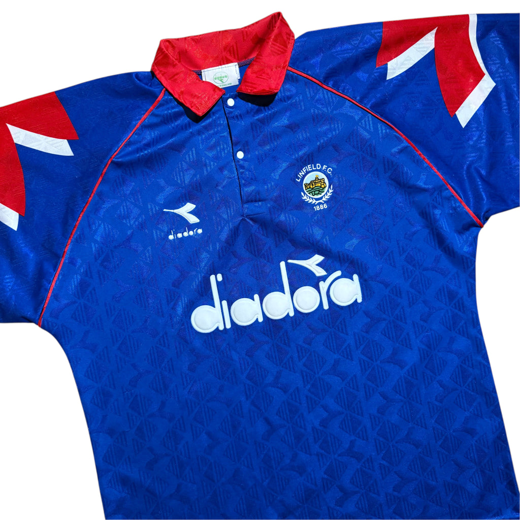 Linfield Home Shirt 1995 - 1996 (XL)