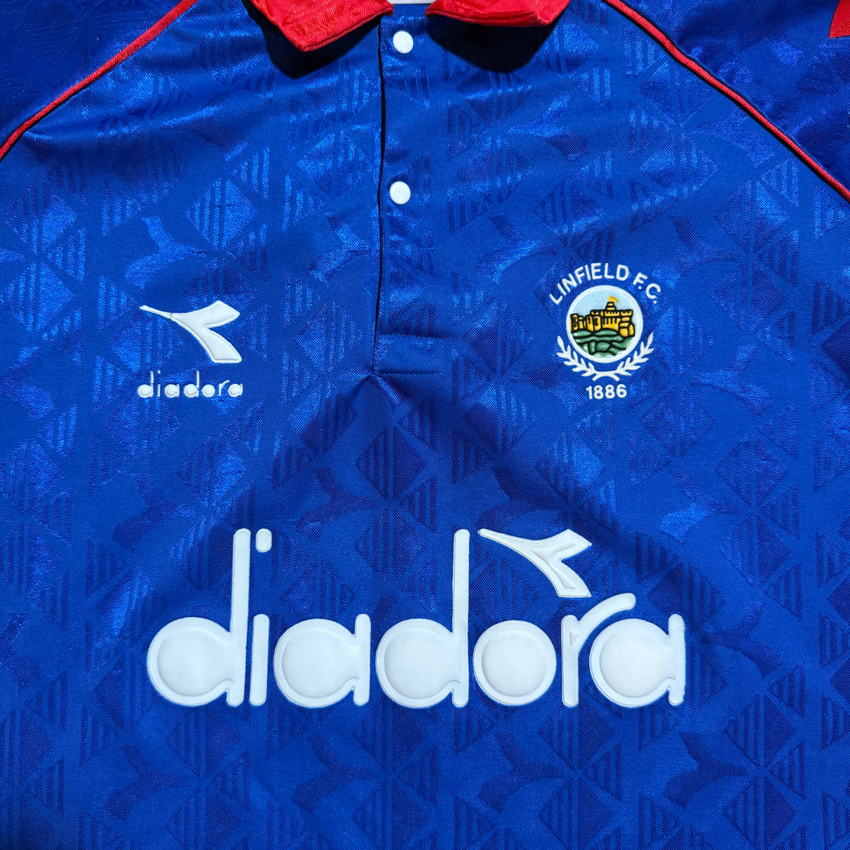 Linfield Home Shirt 1995 - 1996 (XL)