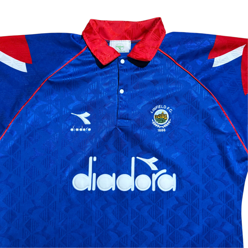 Linfield Home Shirt 1995 - 1996 (XL)