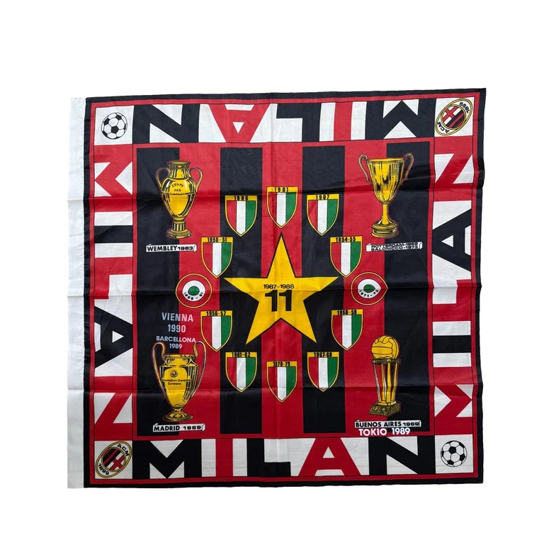 AC Milan 80s Vintage Flag