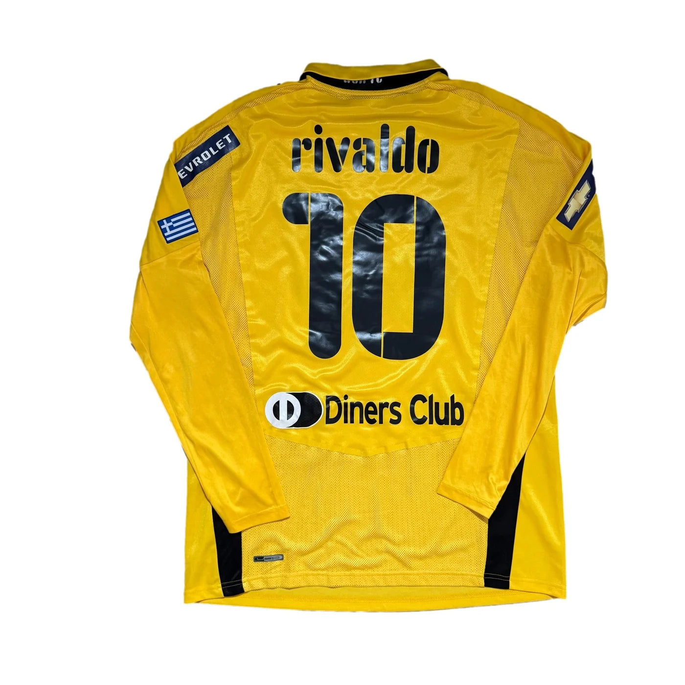 AEK Athens Home Shirt 2008 - 2009 (XL) Rivaldo 10