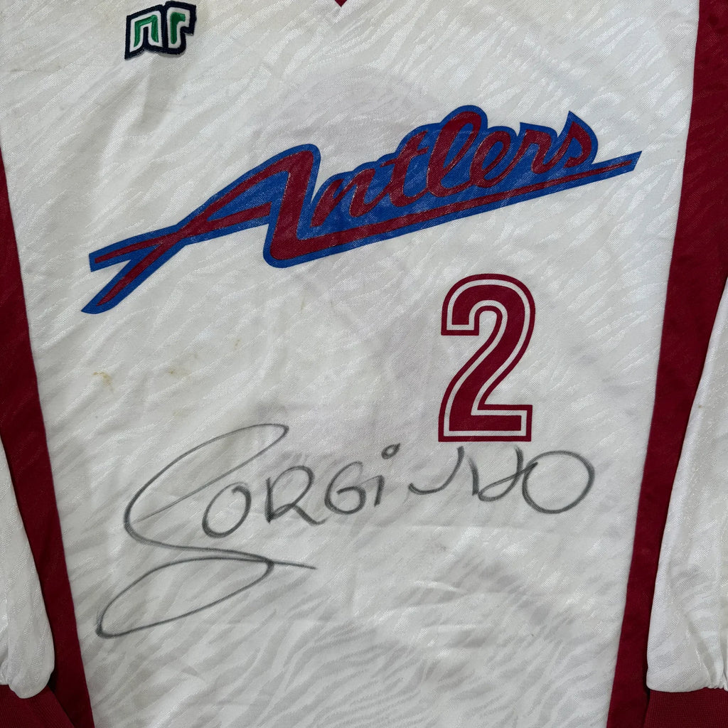Kashima Antlers Away Cup Shirt 1994.- 1995 (O) '2' Jorginho