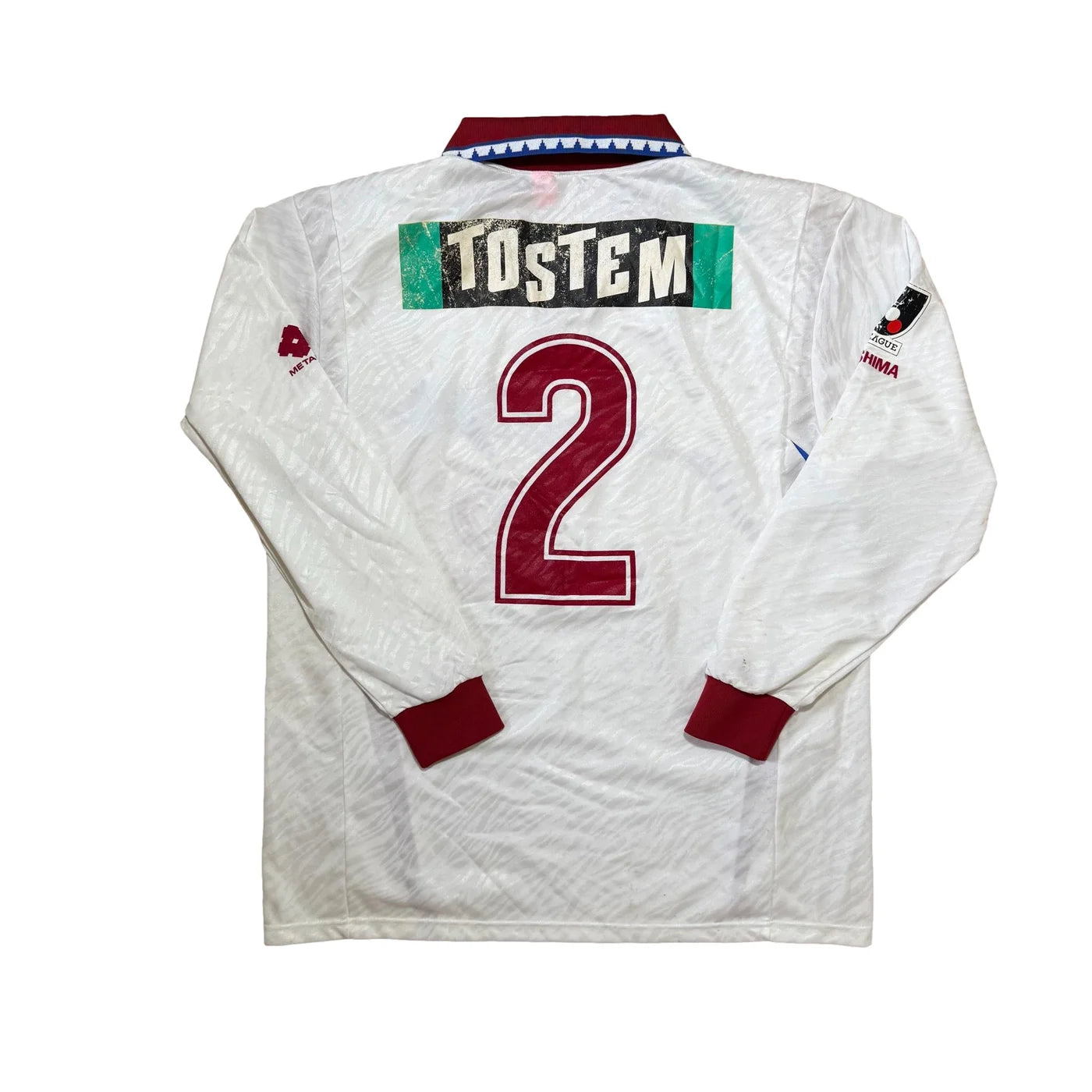 Kashima Antlers Away Cup Shirt 1994.- 1995 (O) '2' Jorginho