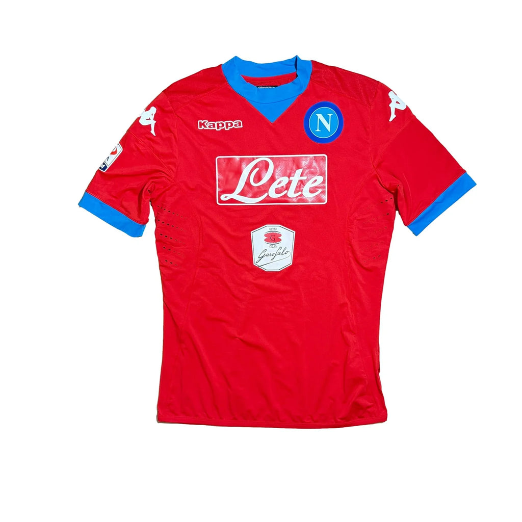 Napoli Third 2015 - 2016 (XXL Fit L) Gabbiadini 23 - Player Issue