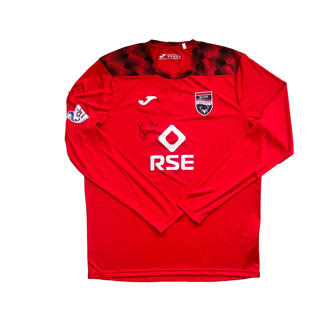 Ross County GK Shirt 2023 - 2024 (2XL) Laidlaw 1 MI Signed